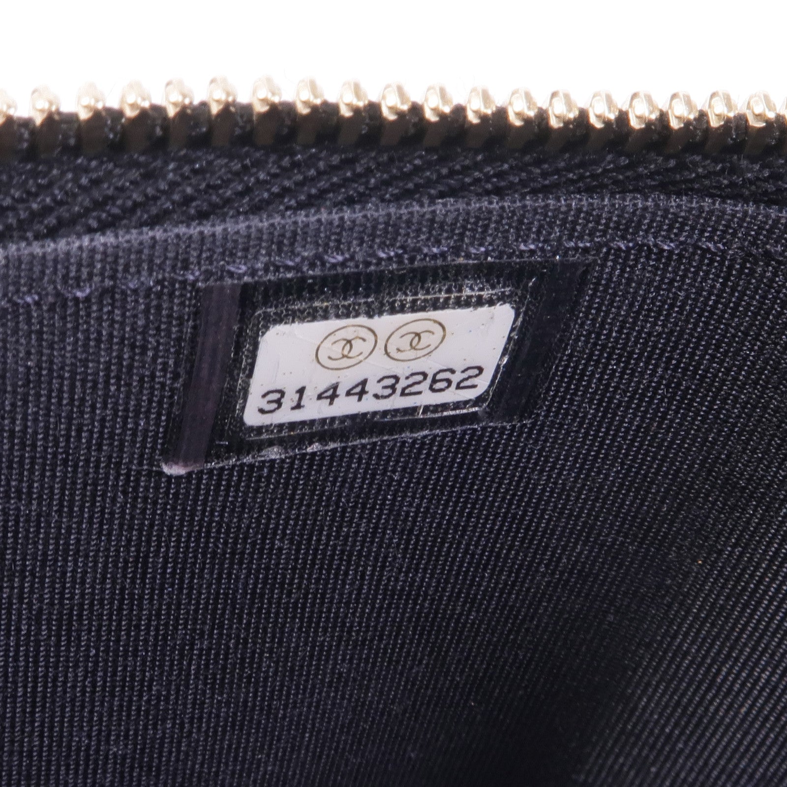 CHANEL 羊皮皮革Vanity Case金扣鏈帶手挽肩背兩用袋