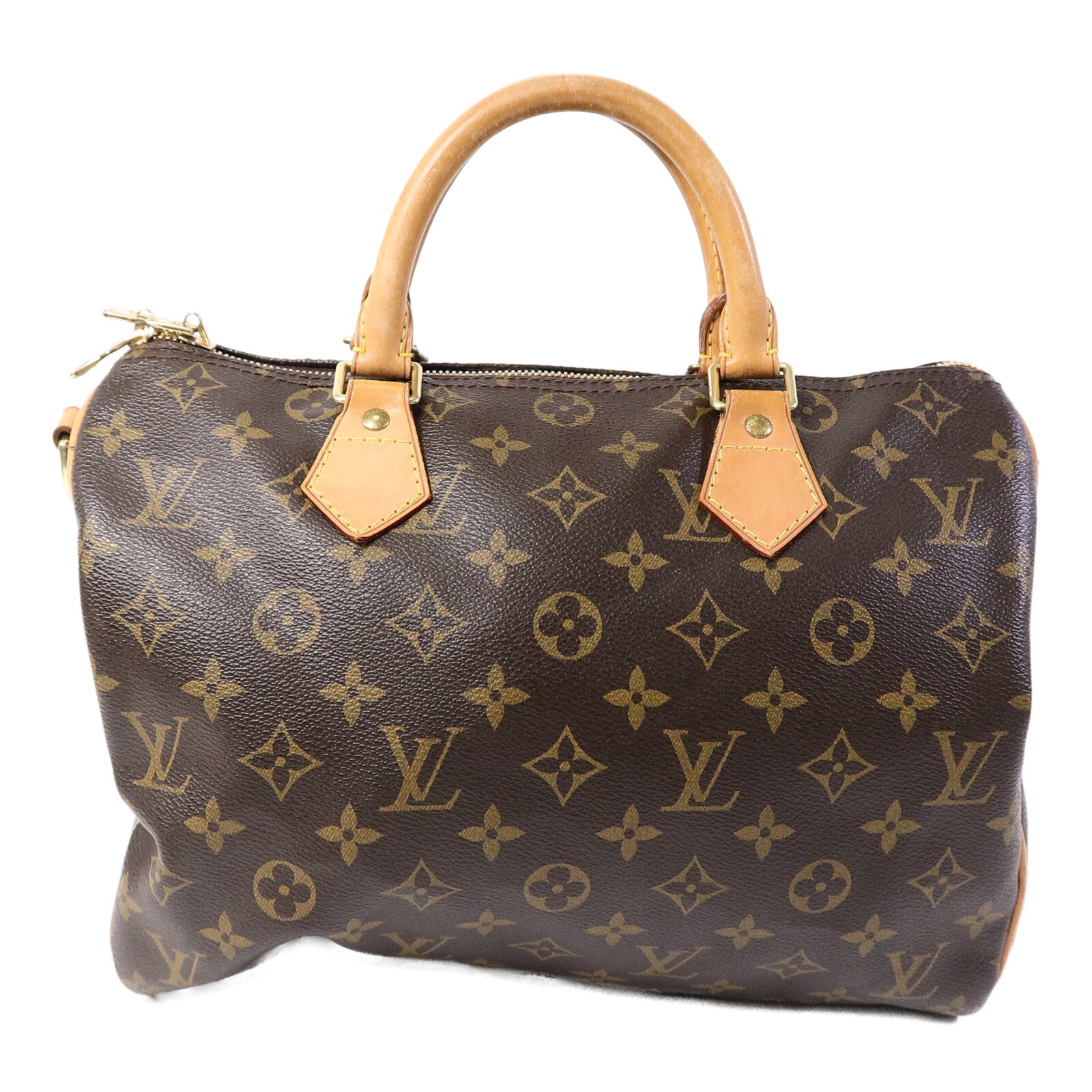 LOUIS VUITTON Monogram Speedy Bandouliere 30手挽肩背兩用袋