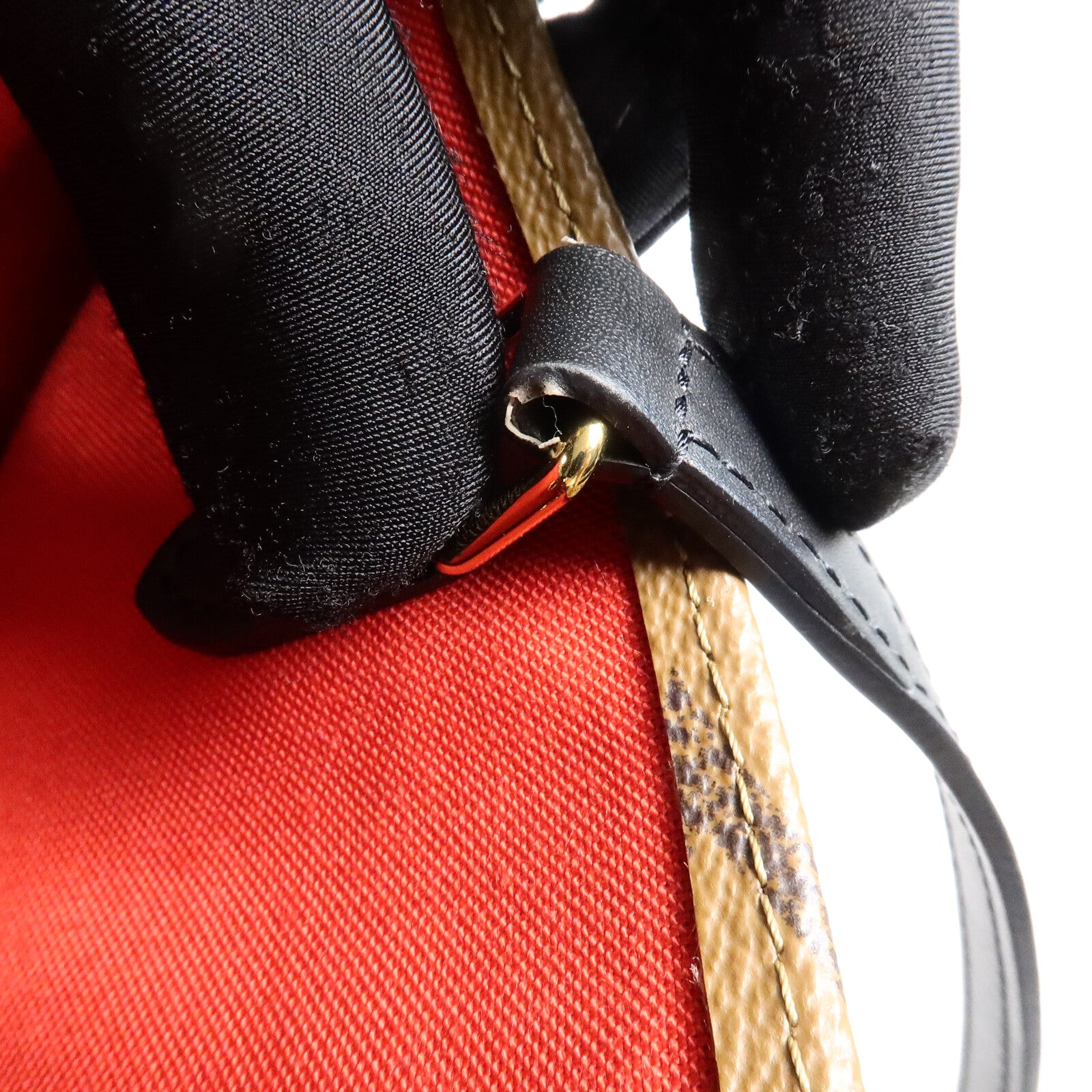 LOUIS VUITTON Monogram Giant On The Go MM手挽肩背兩用袋