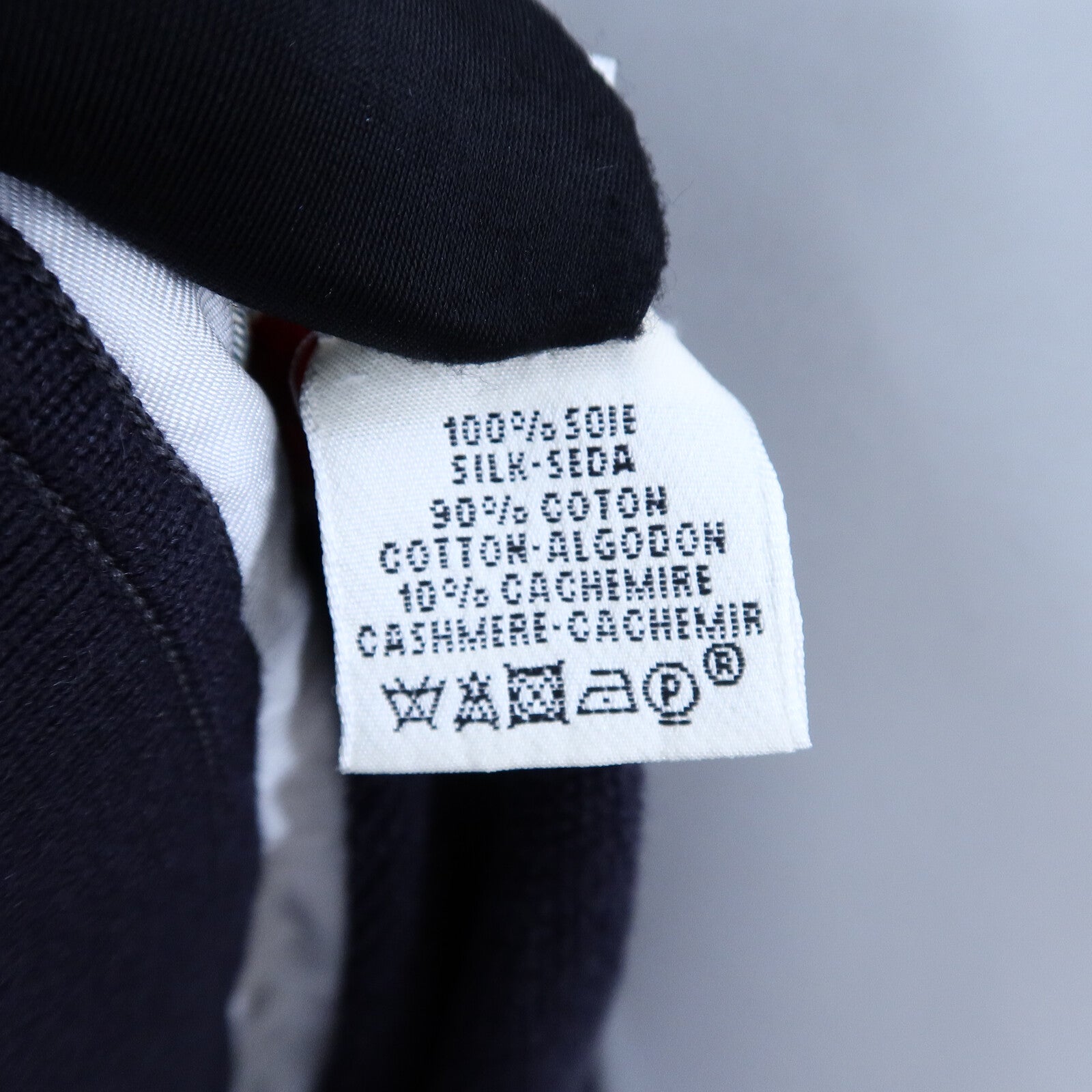 HERMES Silk/Cotton Tops針織