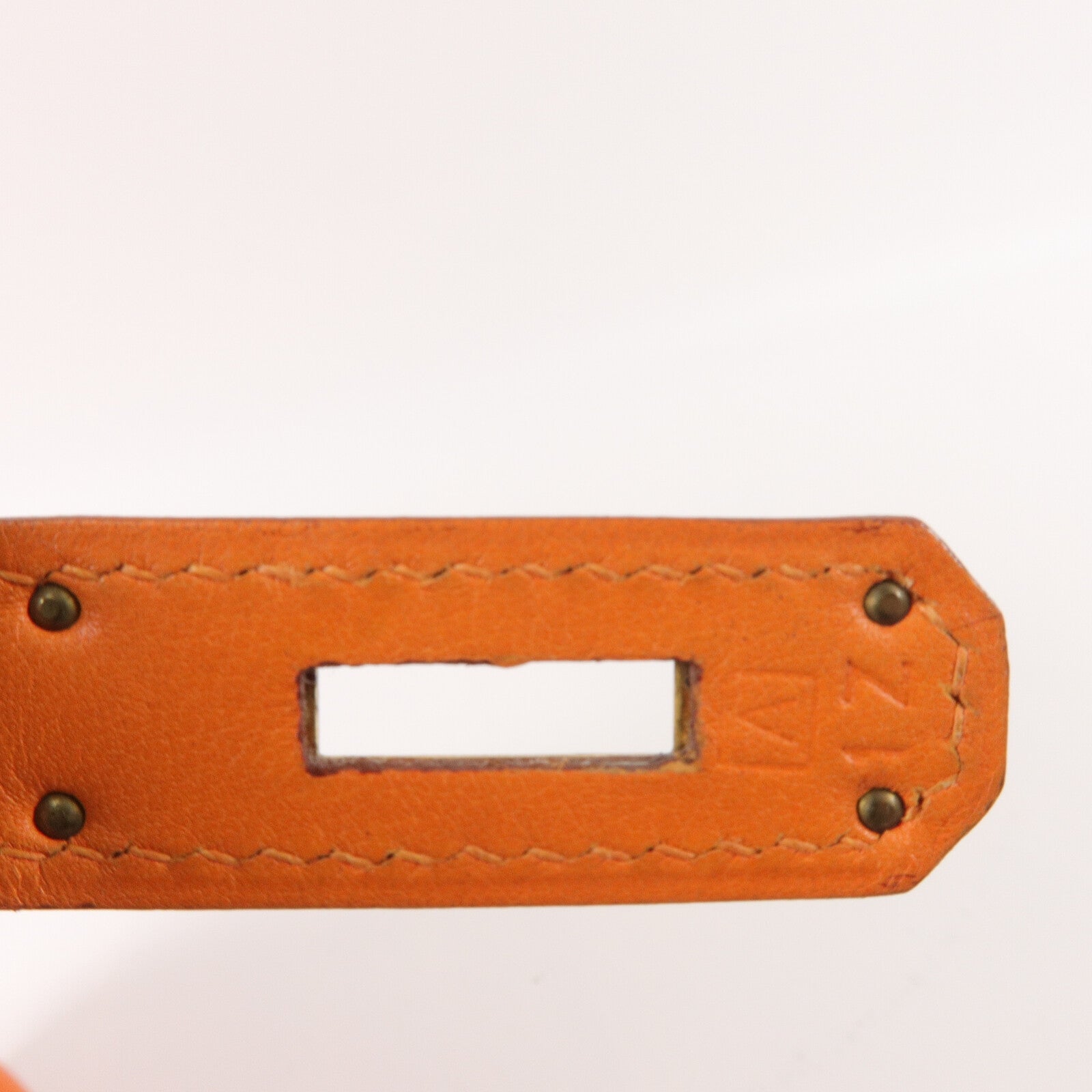 HERMES Swift皮革Kelly 28手挽肩背兩用袋Orange H