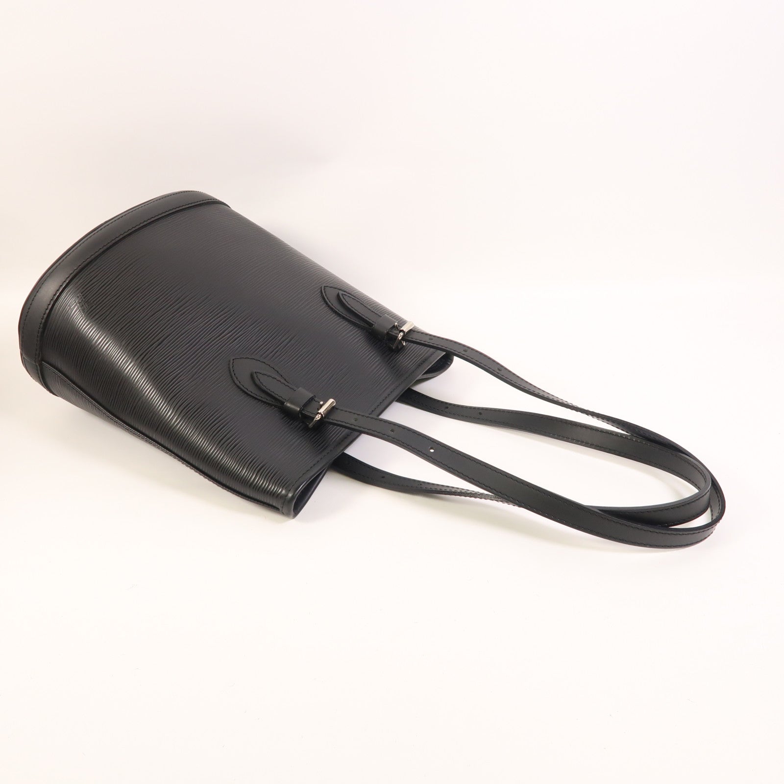 LOUIS VUITTON Epi Bucket PM銀扣肩背袋