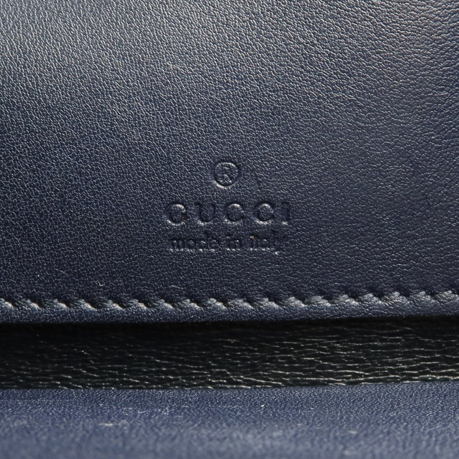 GUCCI 牛皮皮革Zipper Wallet錢包