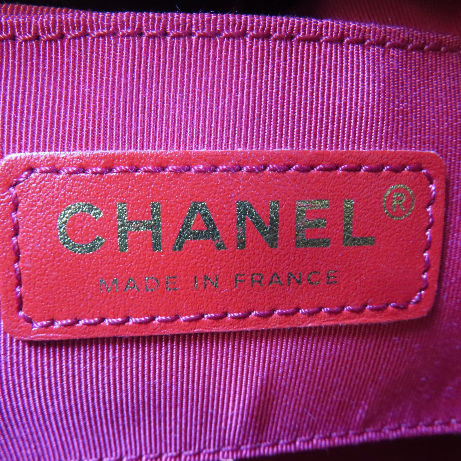 CHANEL 菱格羊皮皮革Bucket Bag金扣手挽肩背兩用袋黑色