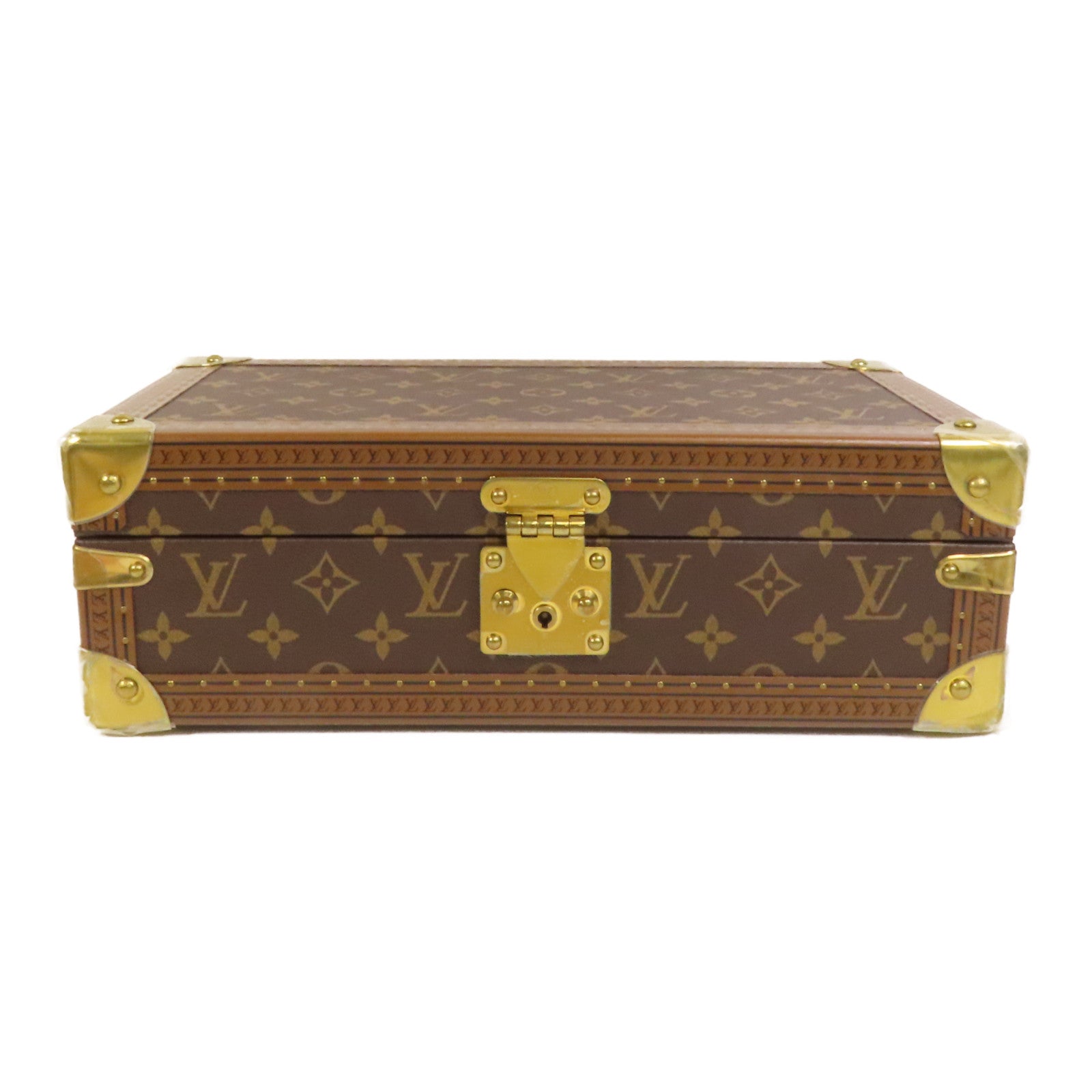 LOUIS VUITTON Monogram Coffret 8 Montres金扣箱子