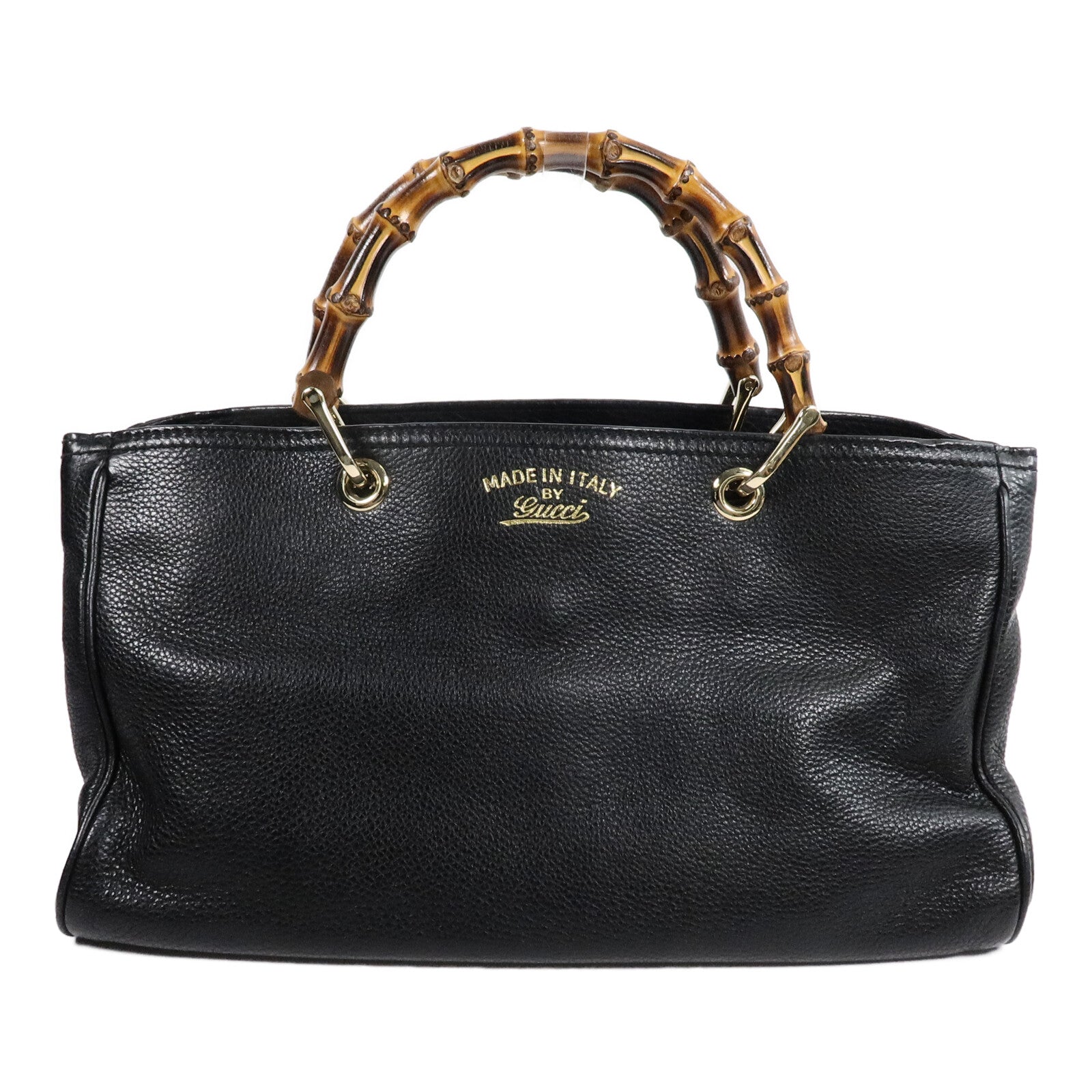 GUCCI 牛皮皮革Bamboo Shopper Medium手挽袋