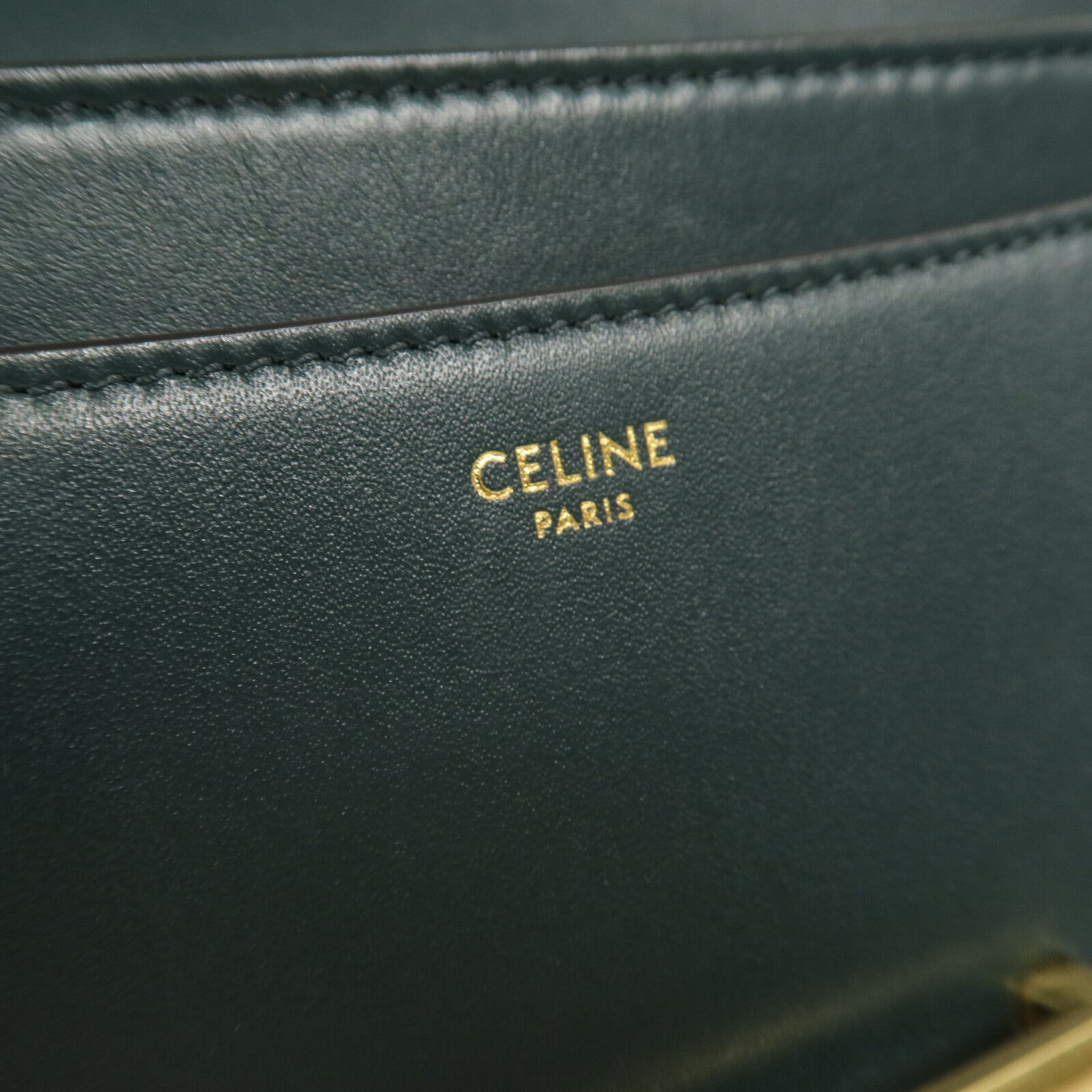 CELINE 牛皮皮革Horse Box Bag肩背袋