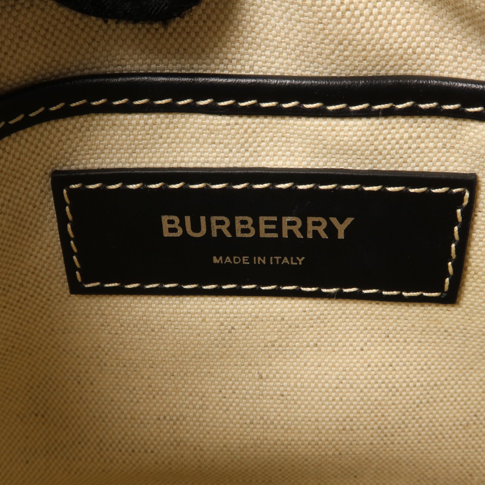 BURBERRY 塗層帆布Shoulder Bag肩背袋