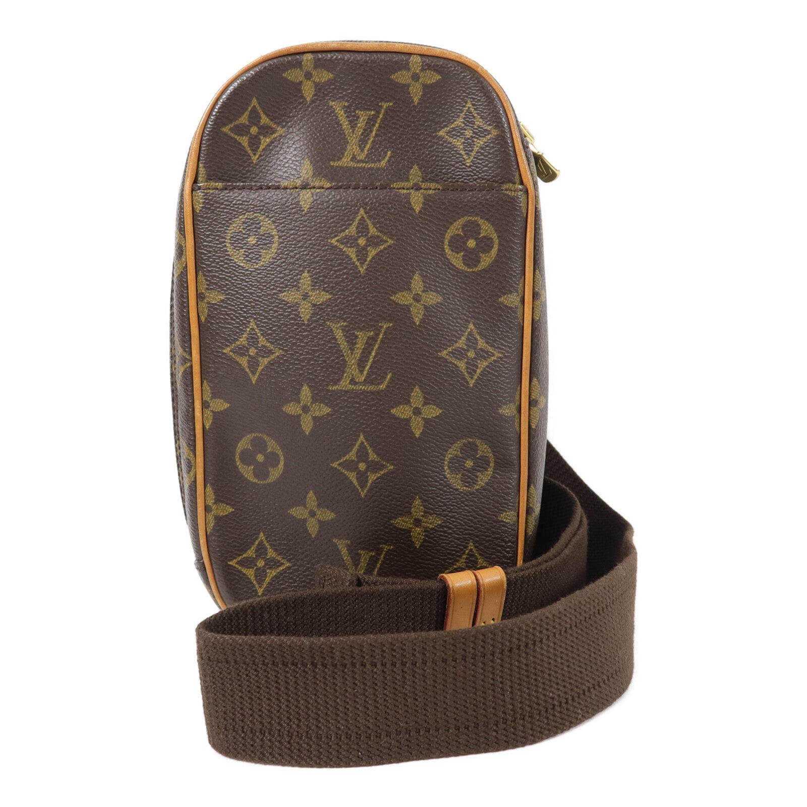 LOUIS VUITTON Monogram Pochette Gange金扣肩背袋