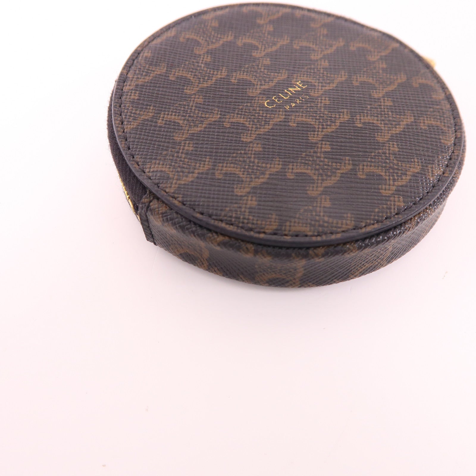 CELINE 塗層帆布Coin Case金扣零錢包