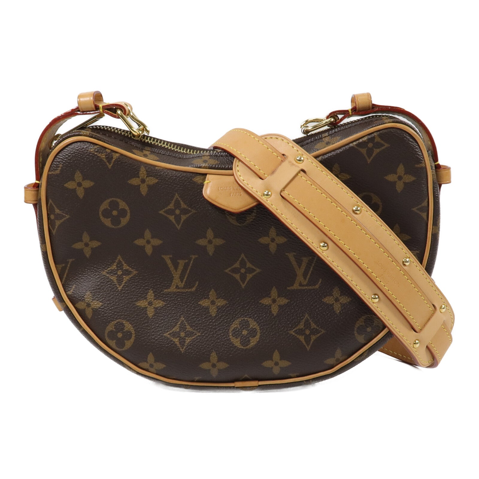 LOUIS VUITTON Monogram Croissant MM手挽肩背兩用袋