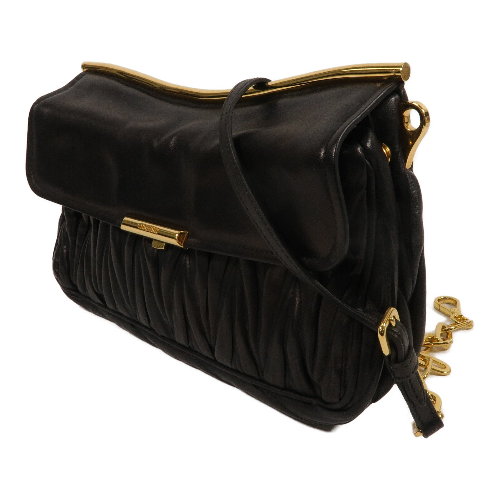 Miu Miu 牛皮皮革Shoulder Bag肩背袋