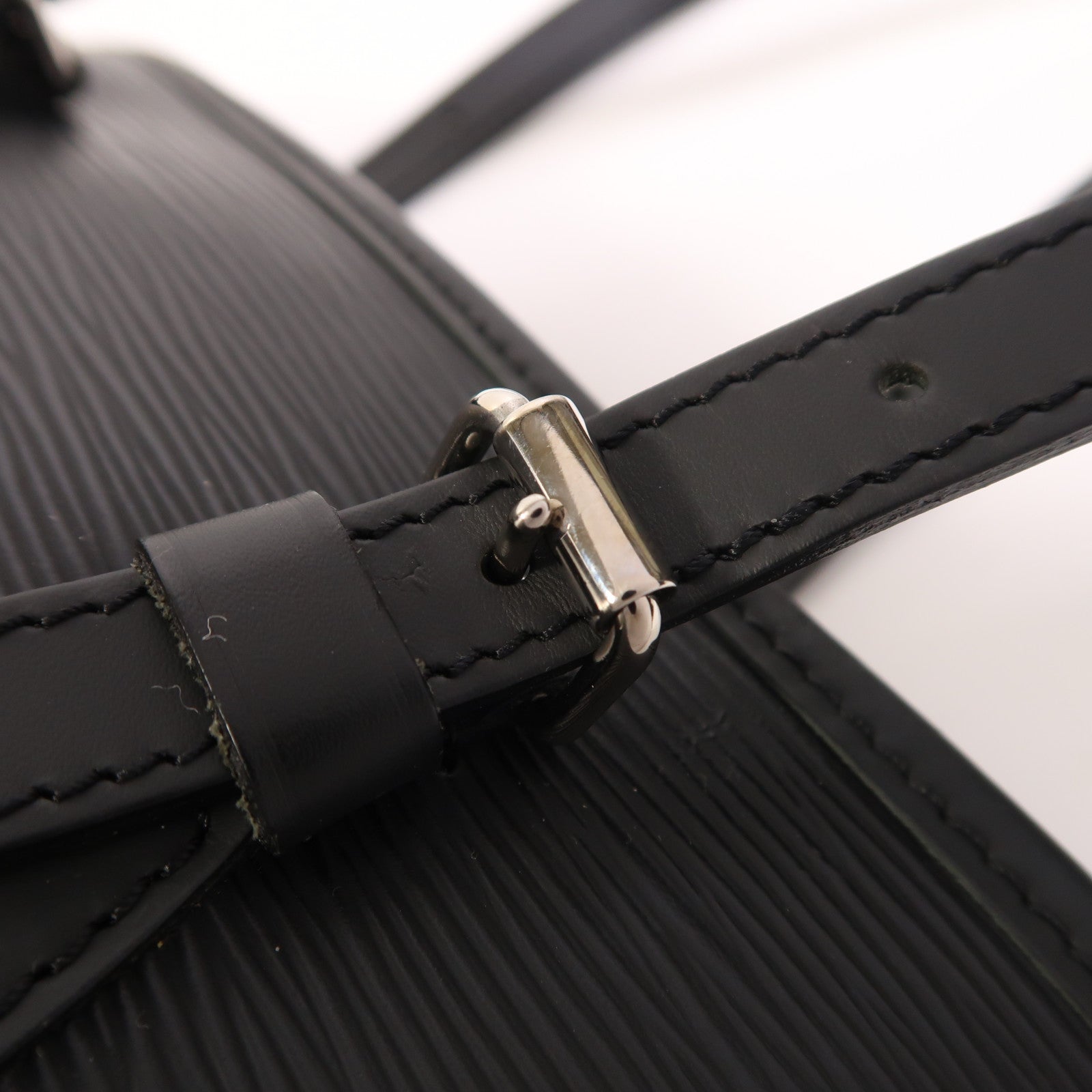 LOUIS VUITTON Epi Bucket PM銀扣肩背袋