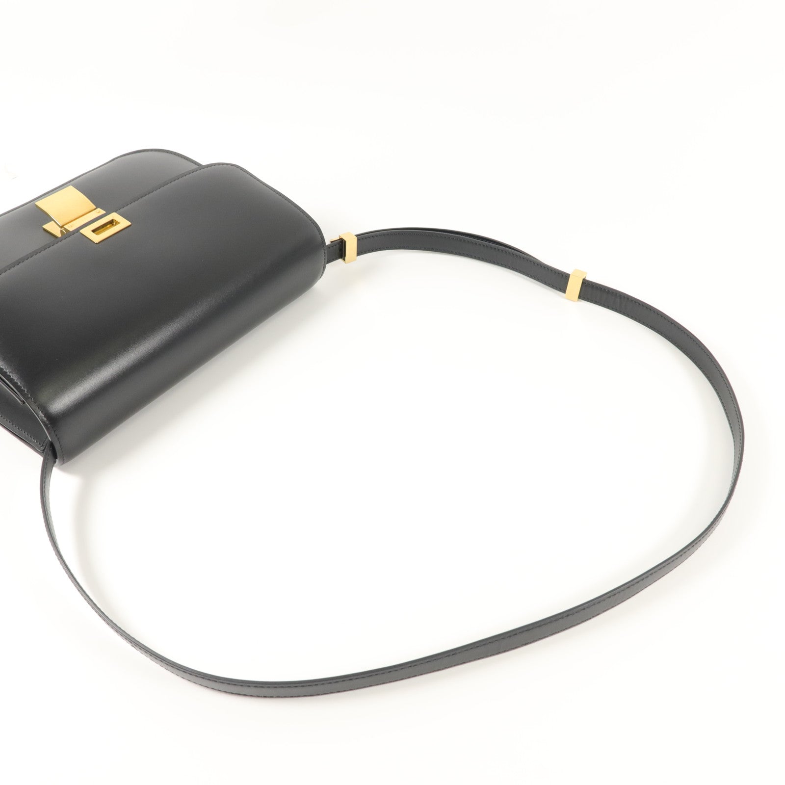 CELINE 牛皮皮革Classic Box Medium肩背袋
