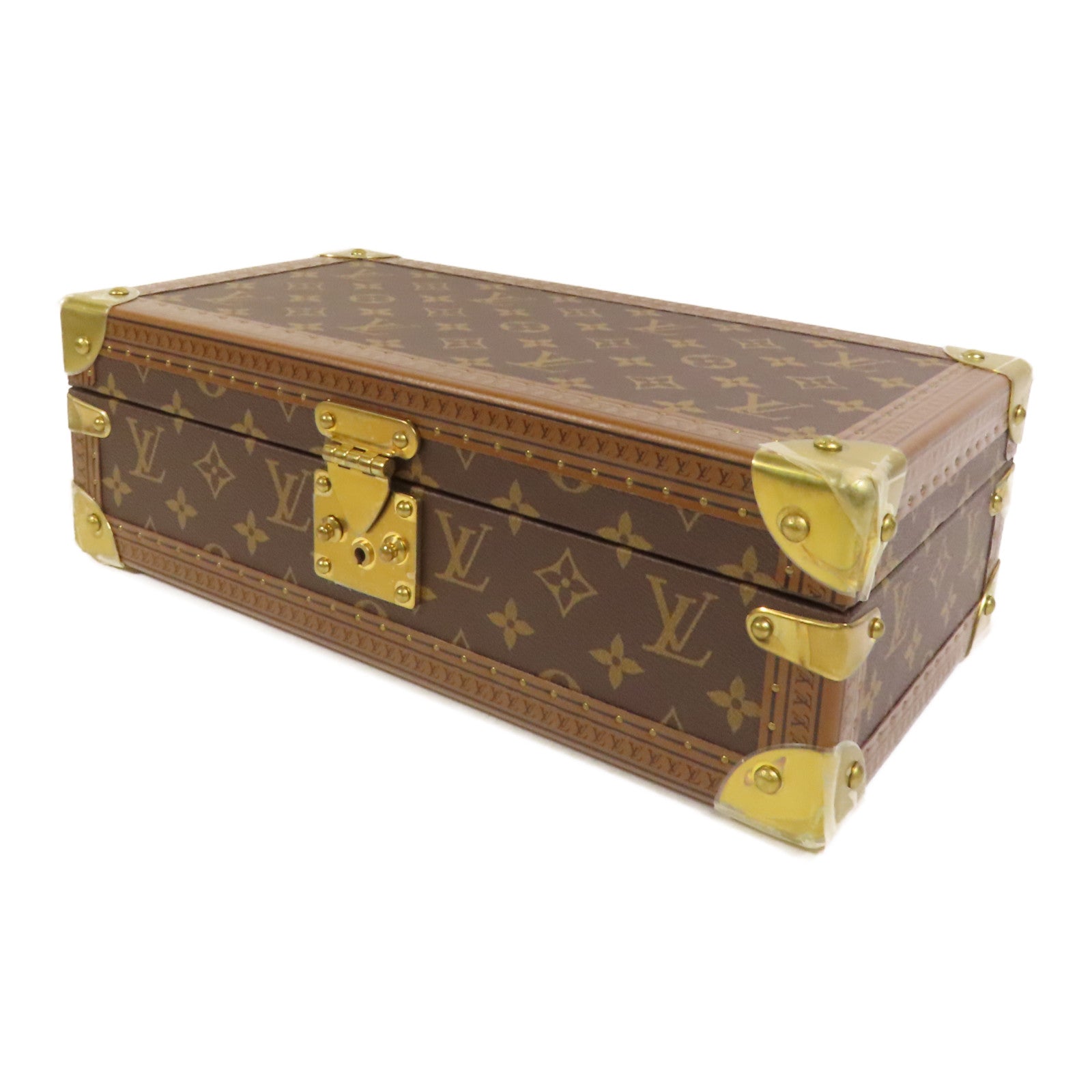 LOUIS VUITTON Monogram Coffret 8 Montres金扣箱子