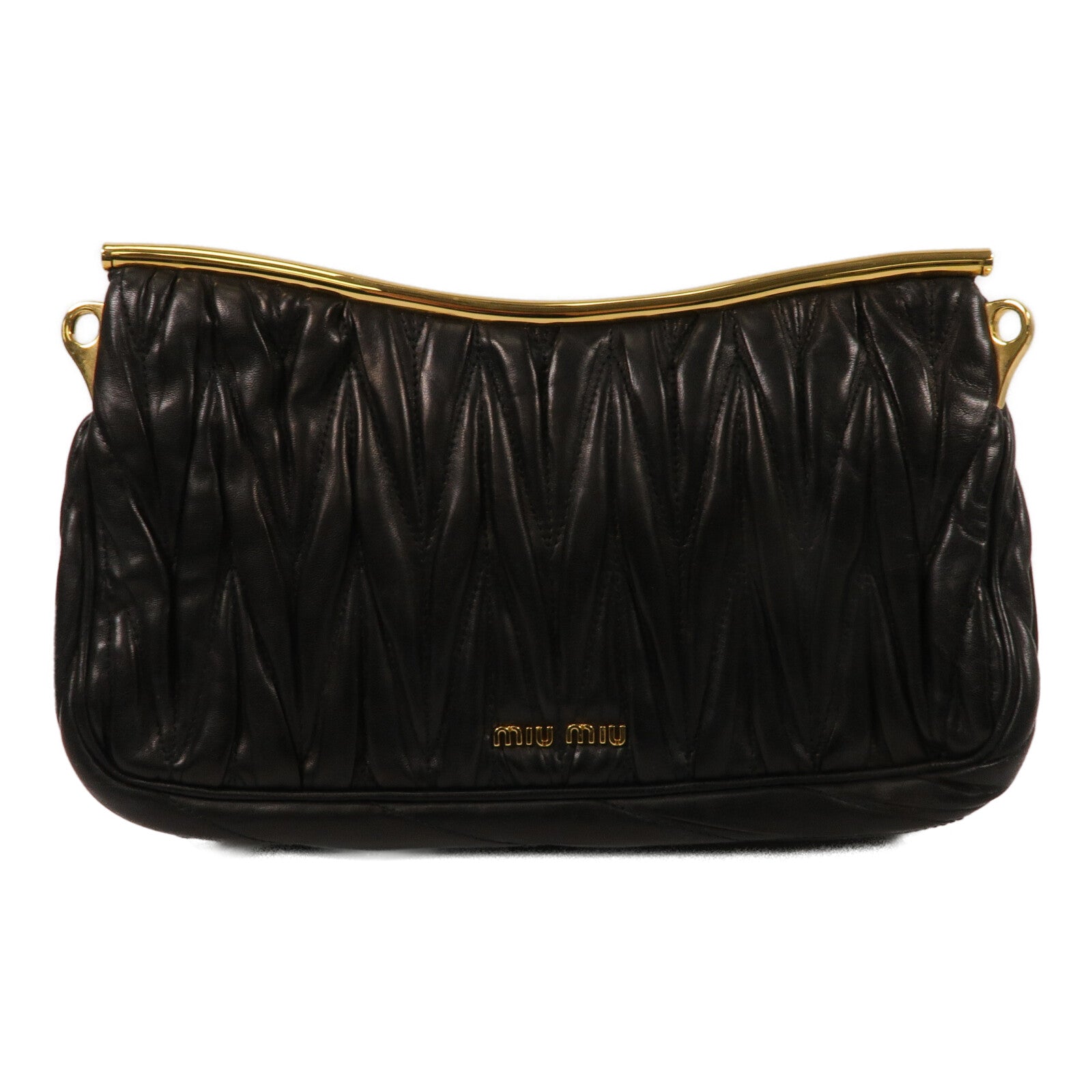 Miu Miu 牛皮皮革Shoulder Bag肩背袋