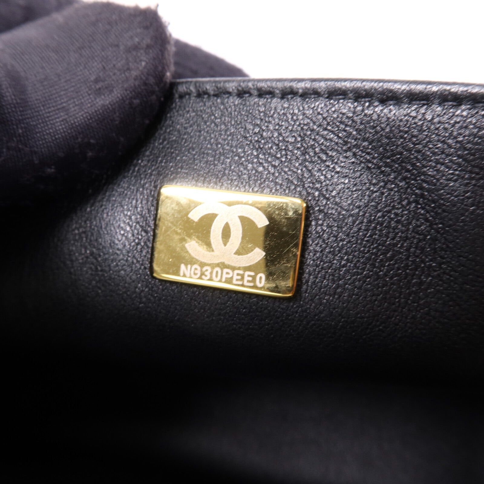 CHANEL 羊皮皮革Chocolate Bar Mini Flap金扣鏈帶肩背袋