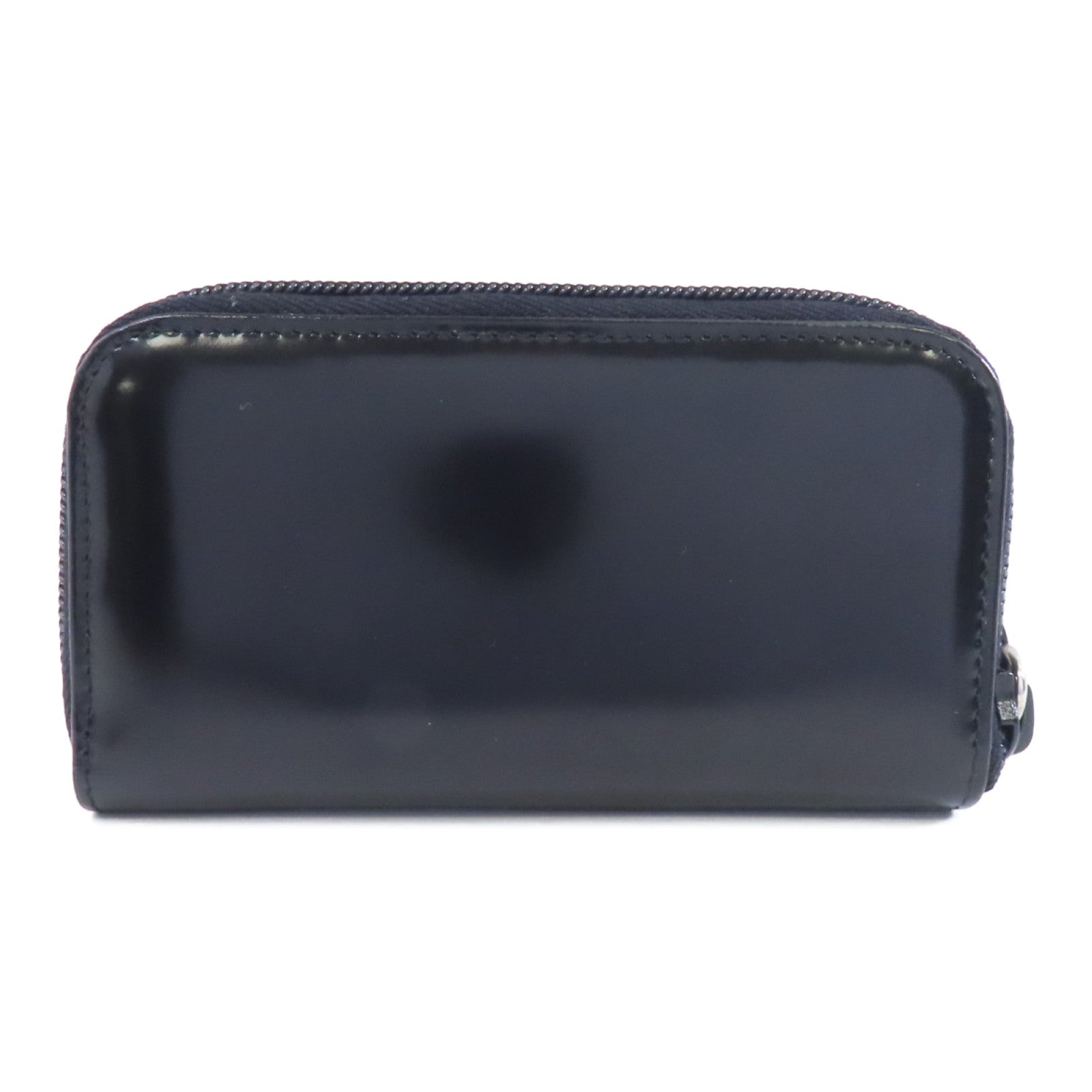 PRADA 【激減優惠】漆皮皮革Key Case鎖匙包黑色