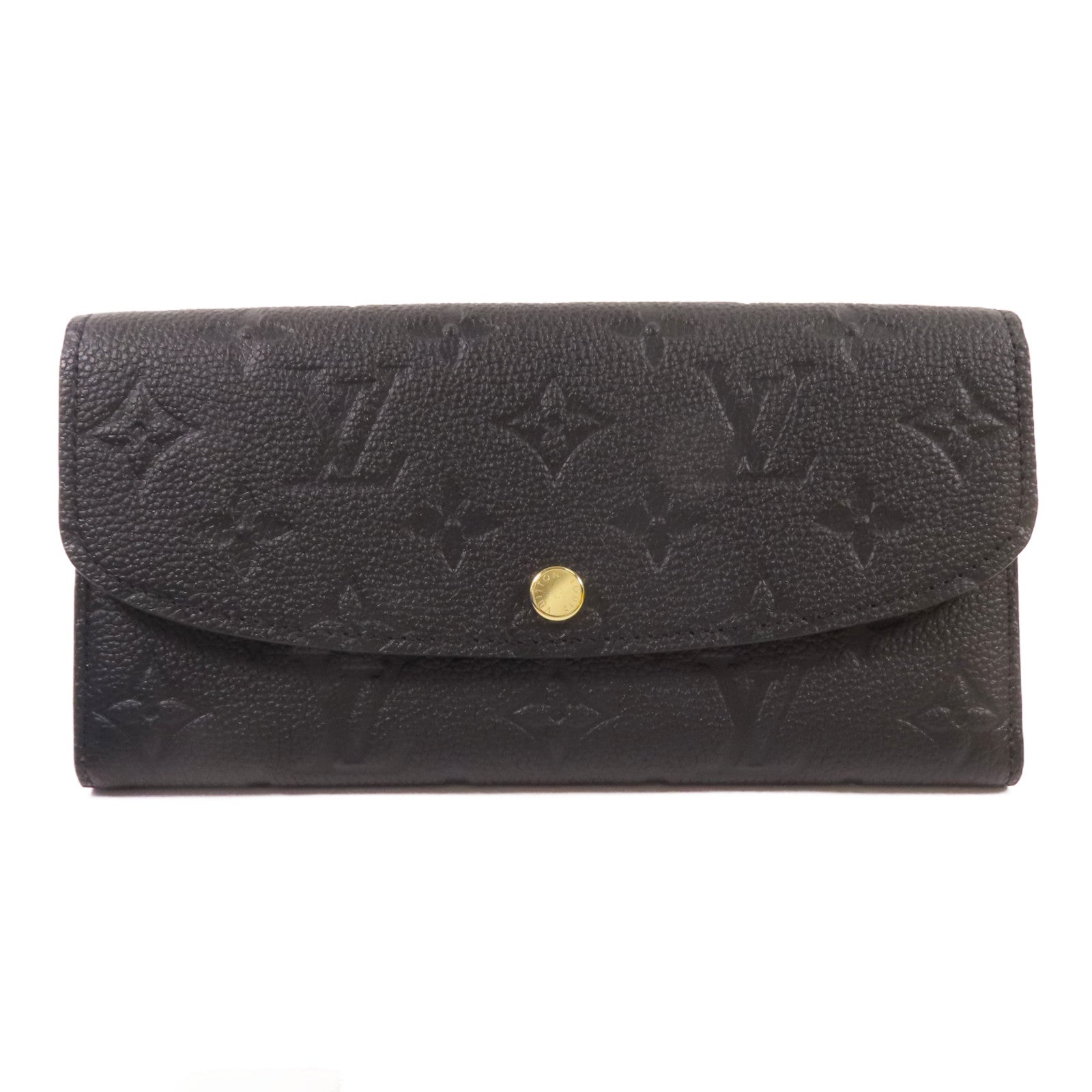 LOUIS VUITTON Monogram Empreinte Emilie Wallet金扣長錢包