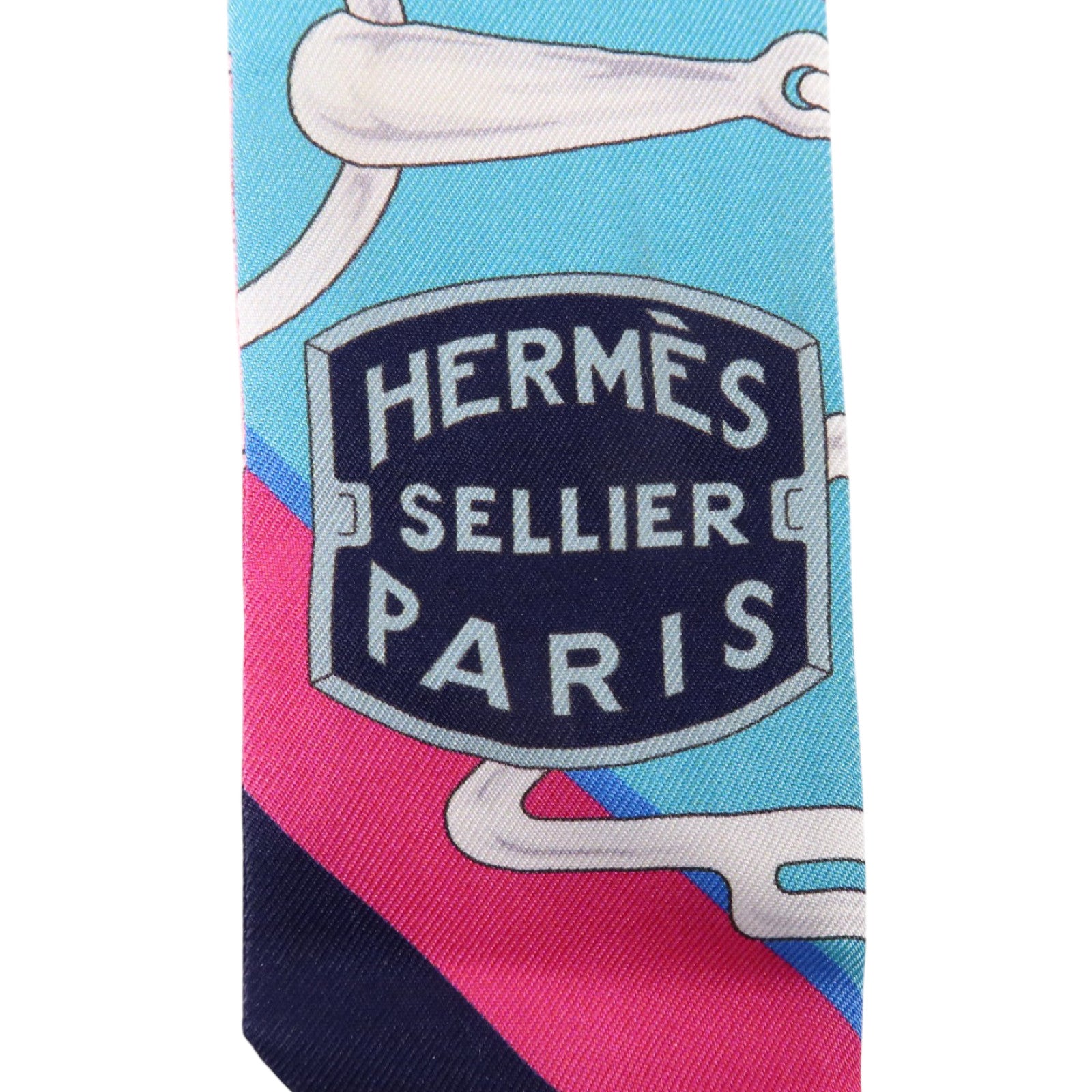 HERMES 絲質Twilly絲巾