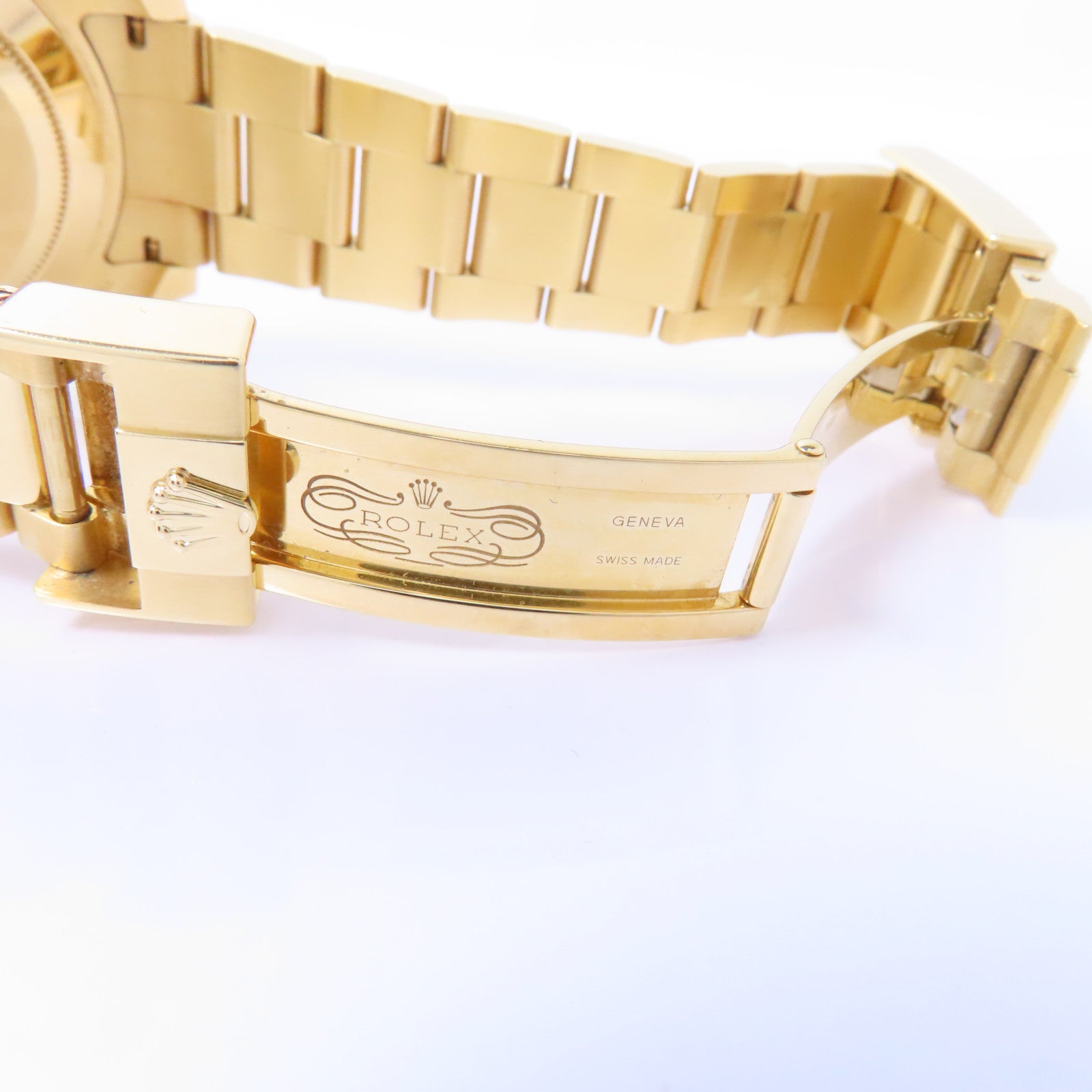 ROLEX Yacht Master II 18K黃金手錶自動機芯白色