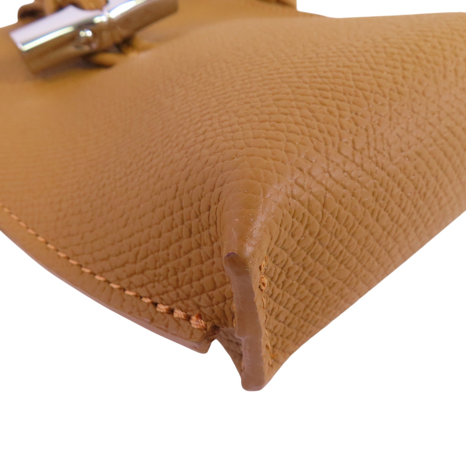 Longchamp SHW Le Roseau Phone Shoulder Bag 34180HFP404 Calfskin Leather