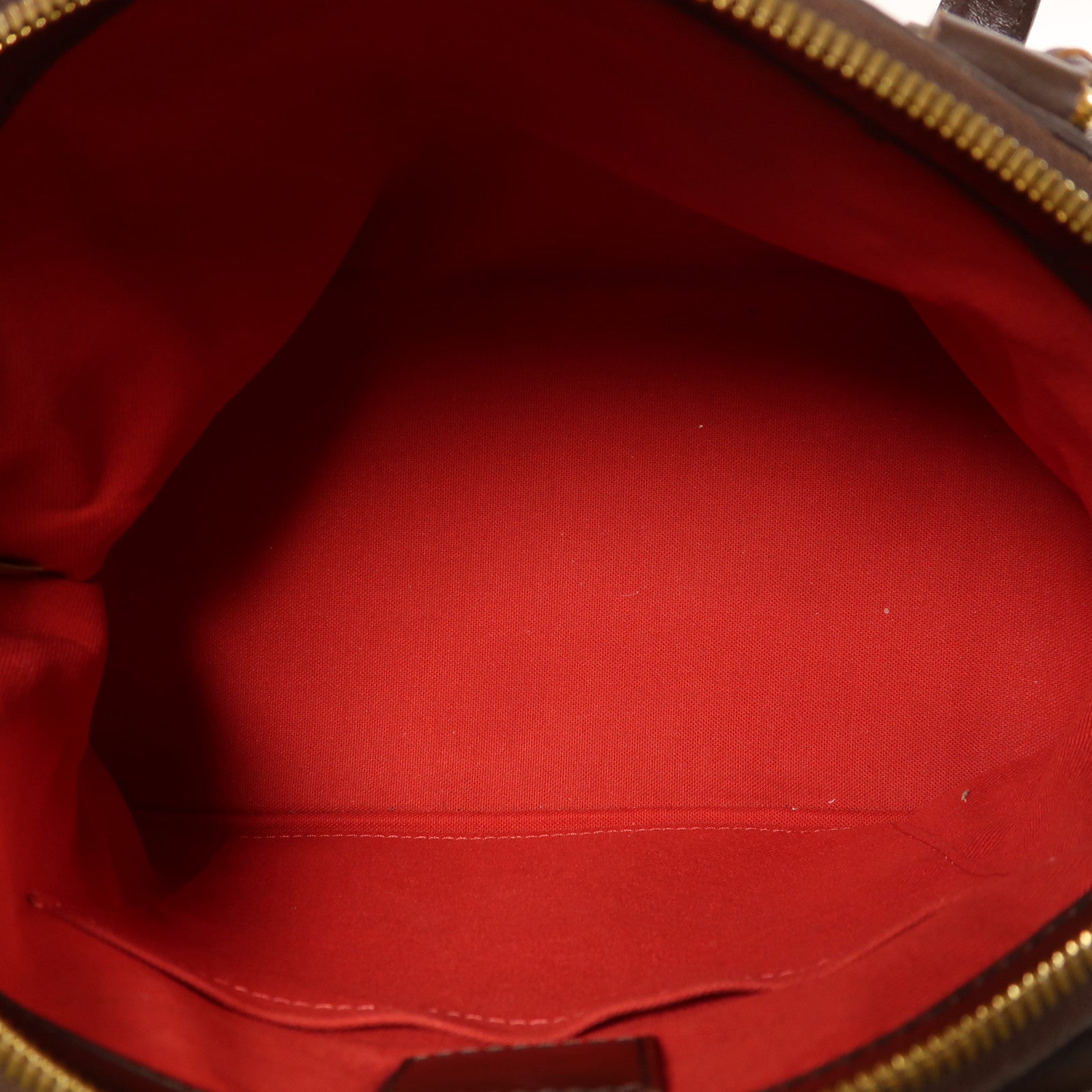 LOUIS VUITTON Damier Verona PM金扣肩背袋棕色