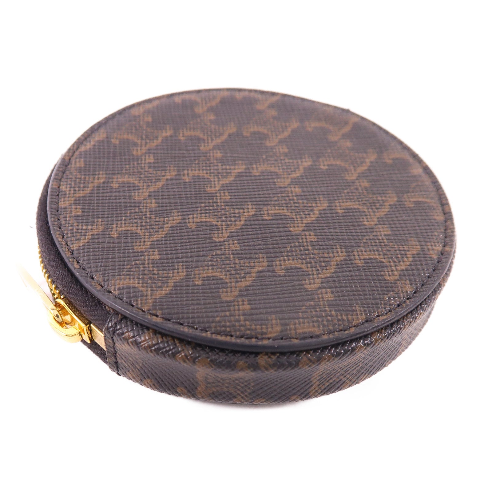 CELINE 塗層帆布Coin Case金扣零錢包