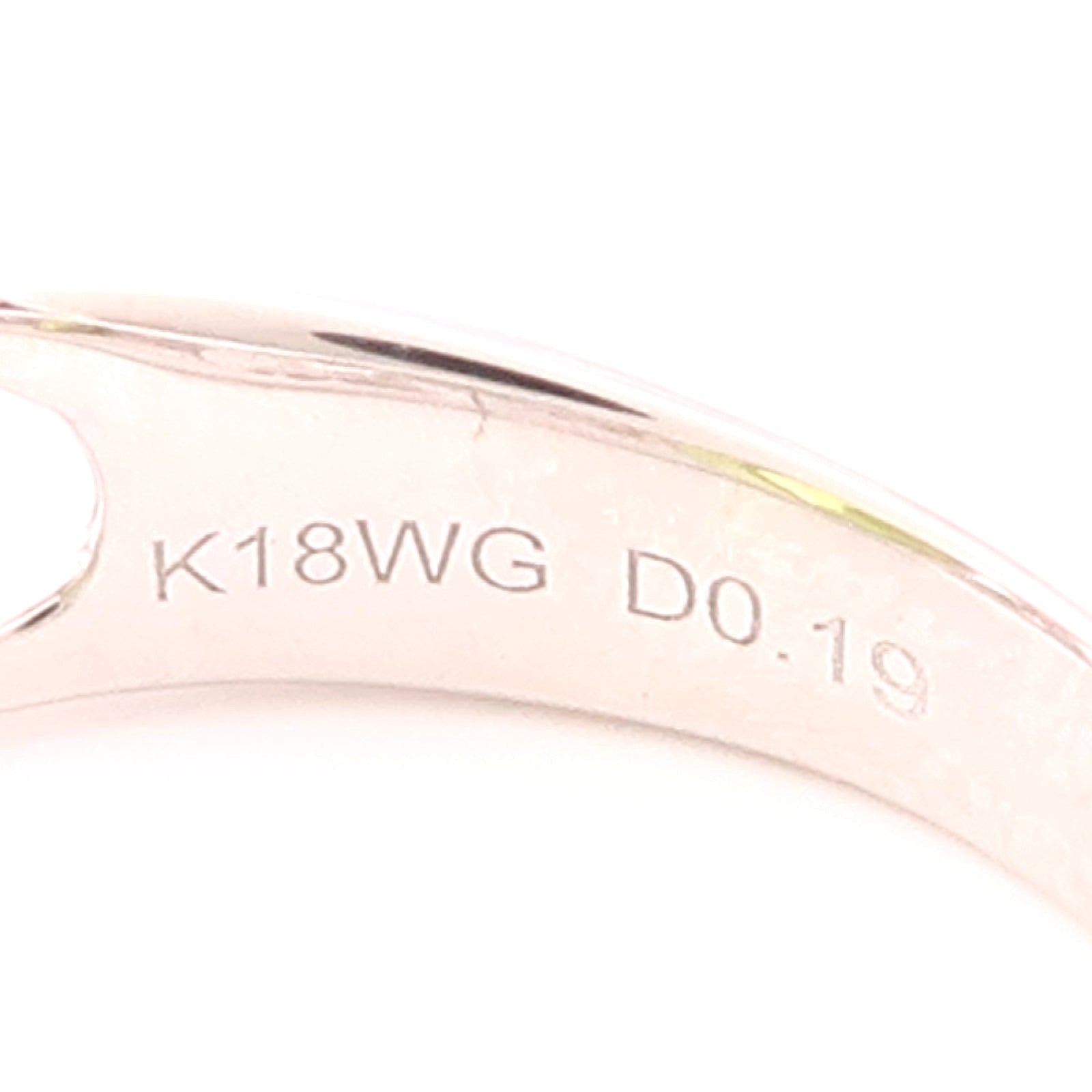 JEWELRY 【激減優惠】18K白金Peridot Ring橄欖石戒指