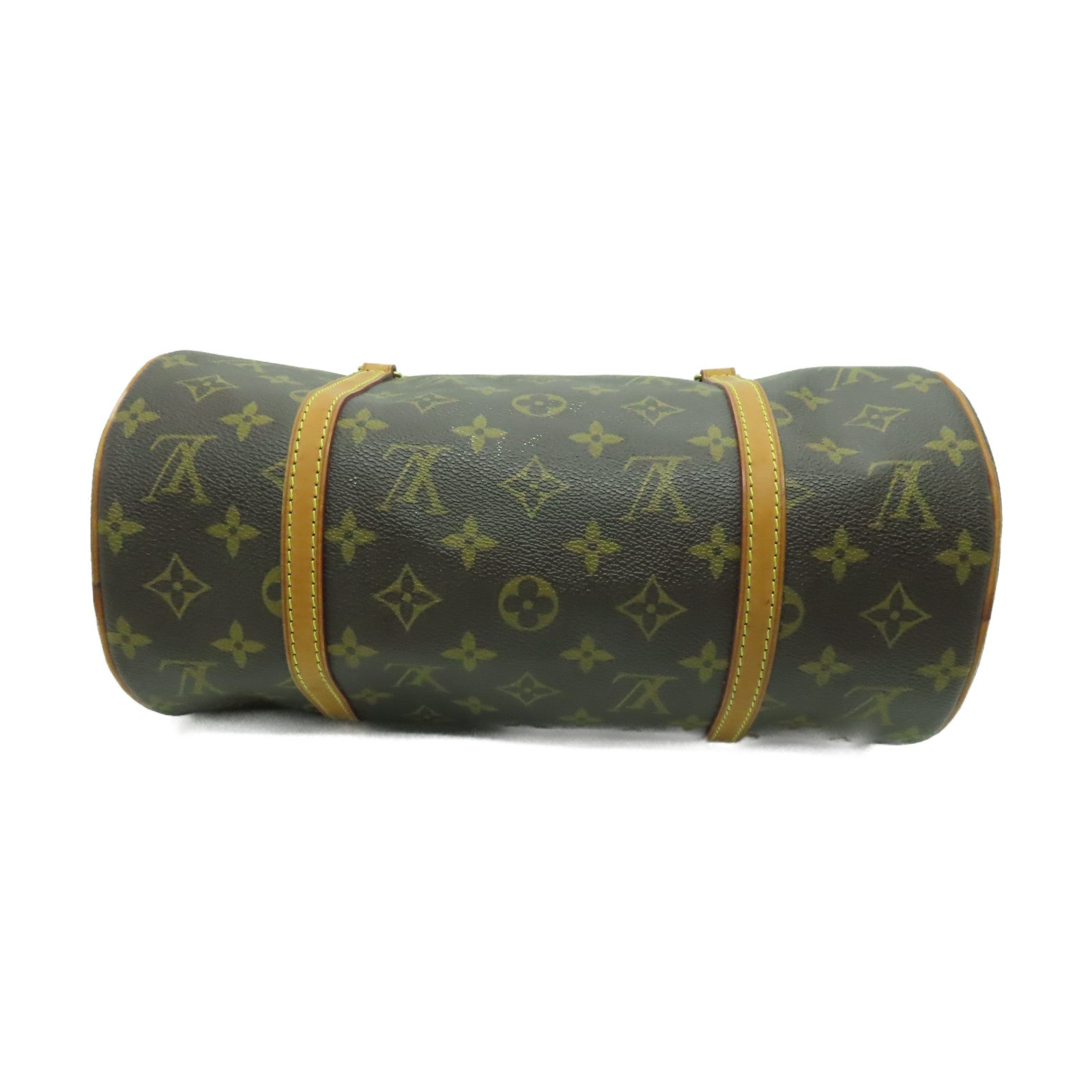 LOUIS VUITTON 【清倉大減價】Monogram Papillon GM金扣肩背袋啡色
