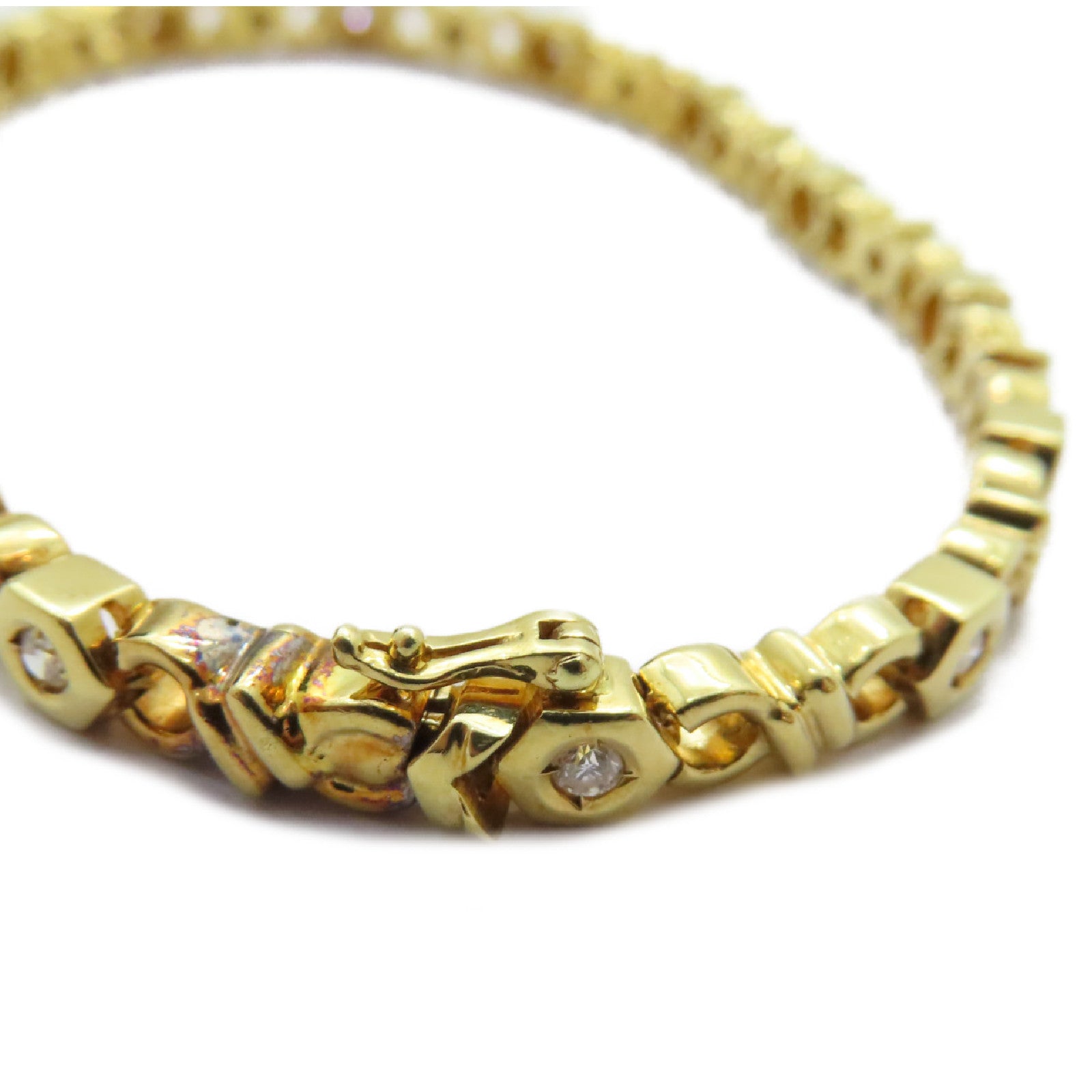 JEWELRY 18K黃金Diamond Bracelet鑚石手鏈