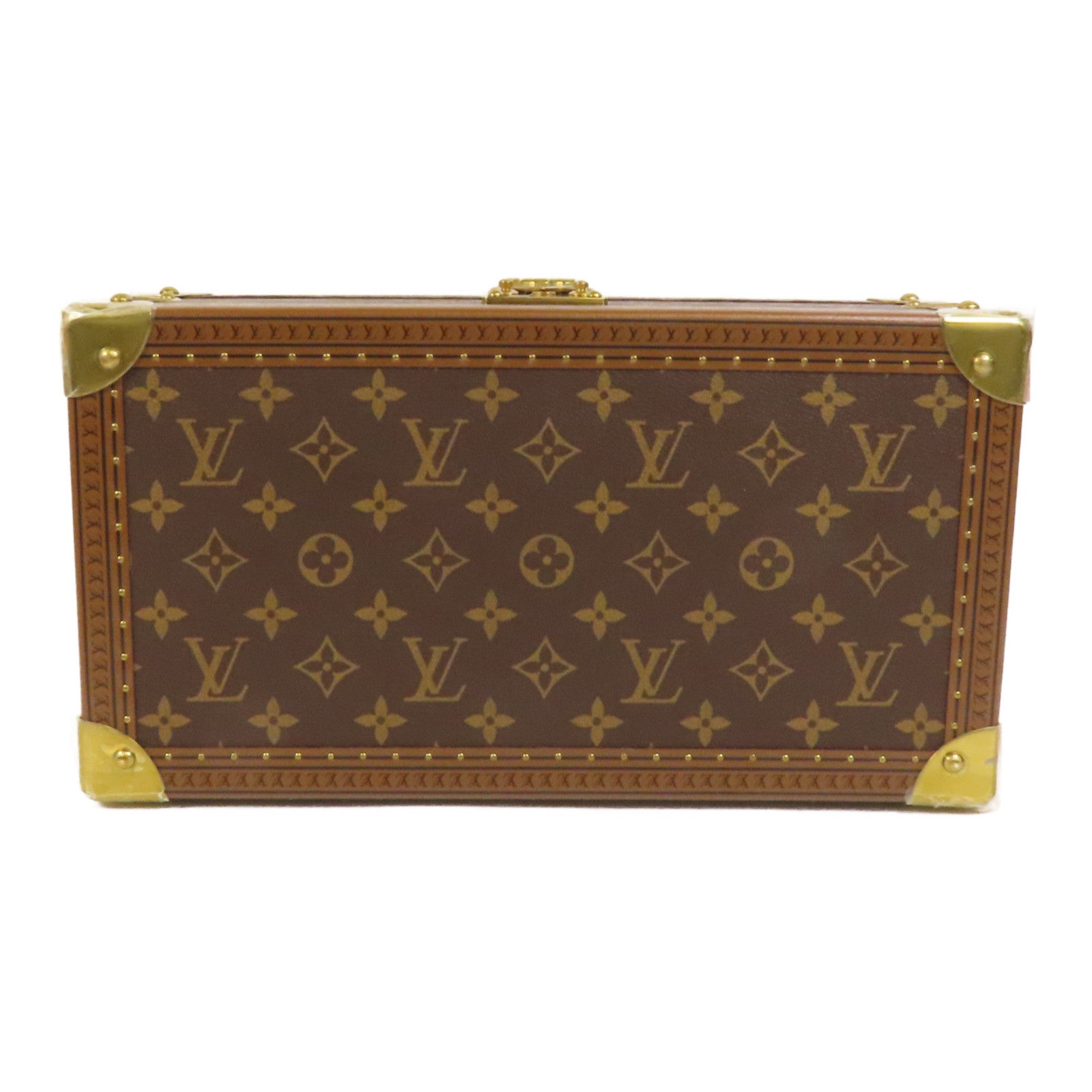 LOUIS VUITTON Monogram Coffret 8 Montres金扣箱子