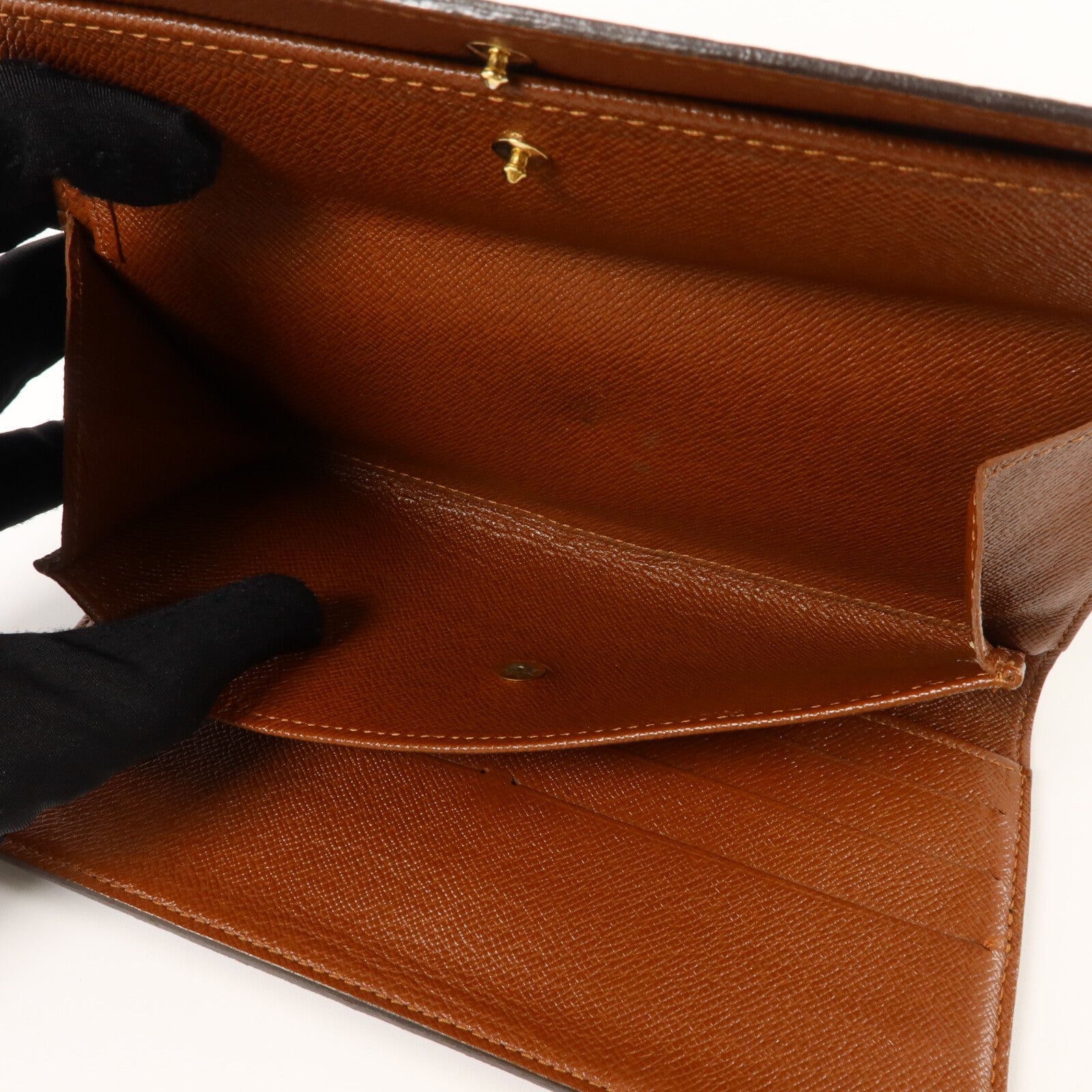 LOUIS VUITTON Monogram International Trifold Long Wallet長錢包