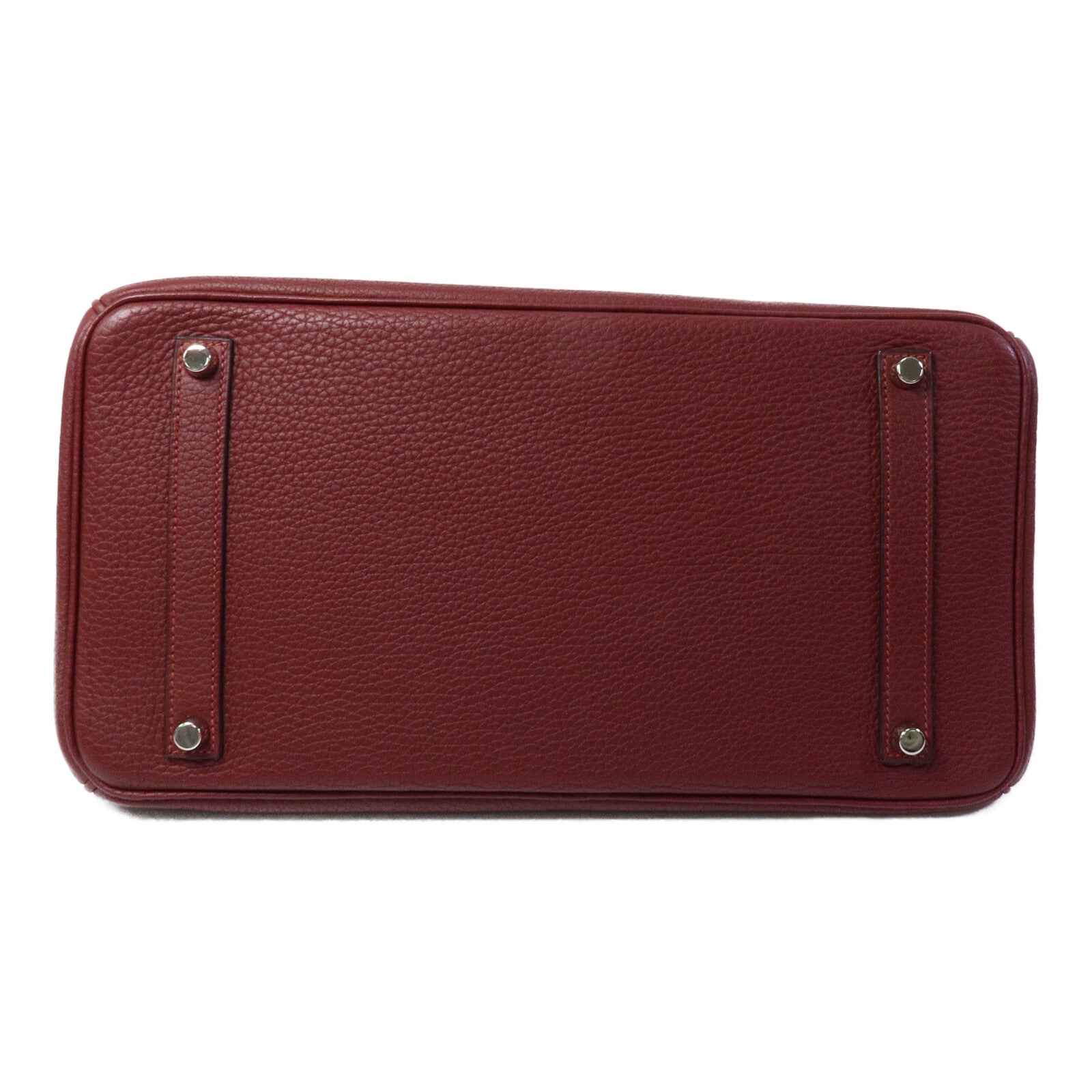 HERMES Togo皮革Birkin 35手挽袋Rouge H Buffalo
