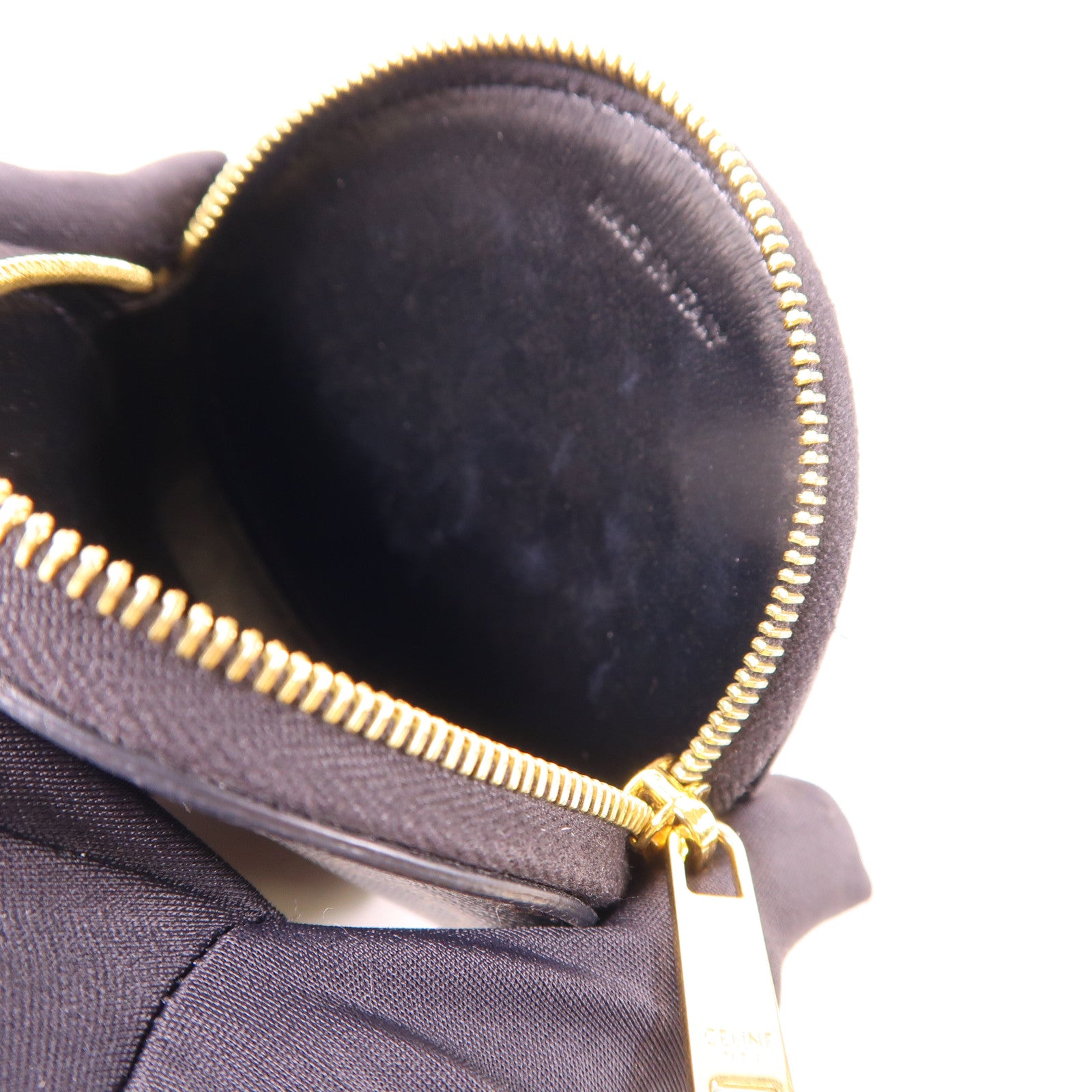 CELINE 【激減優惠】塗層帆布Coin Case金扣零錢包