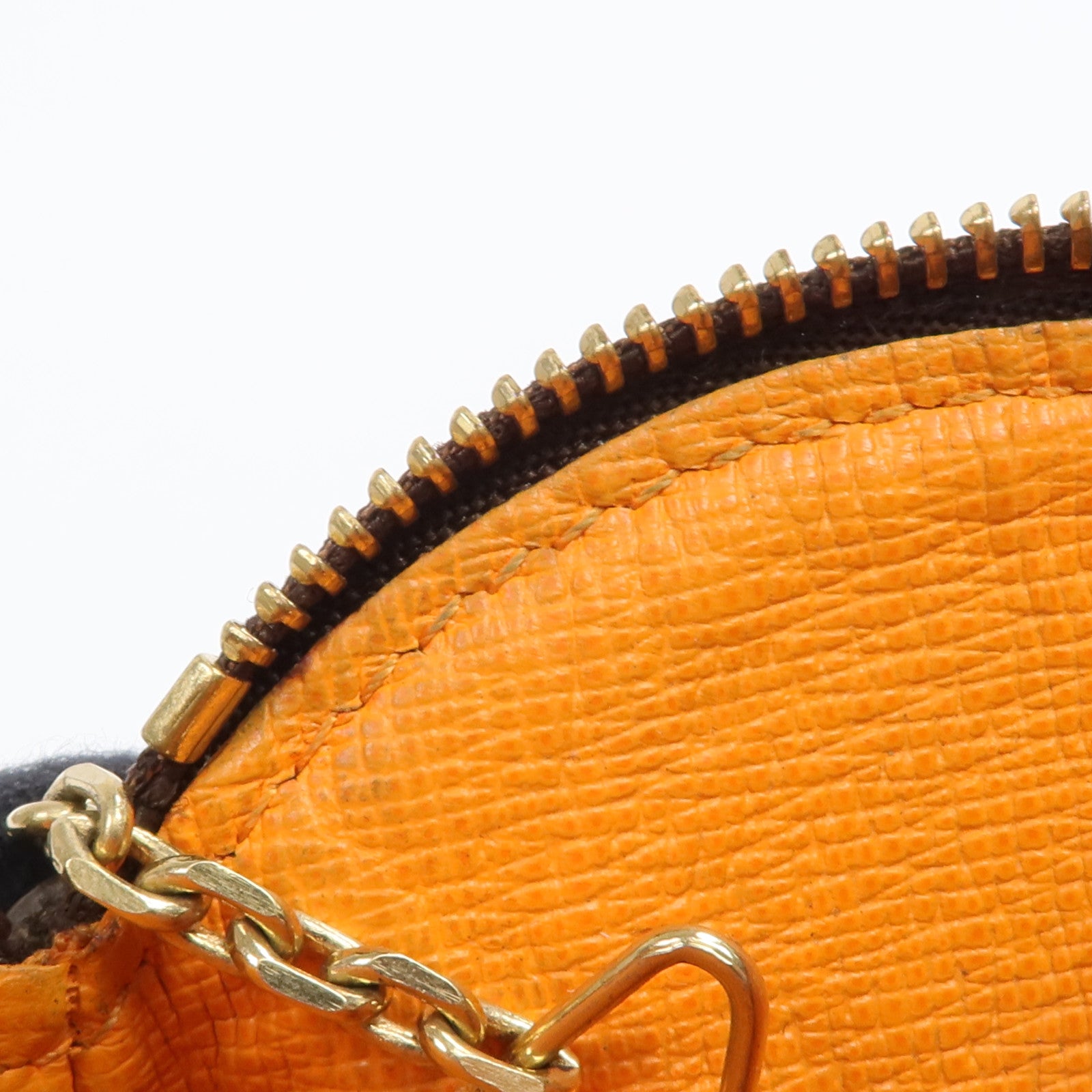 LOUIS VUITTON Monogram Groom Coin Case金扣零錢包