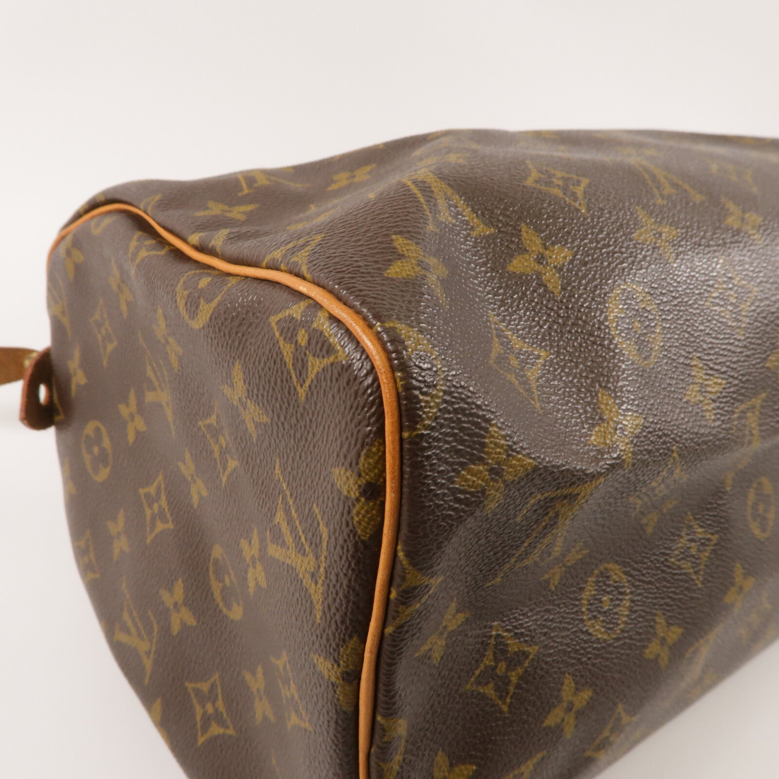 LOUIS VUITTON Monogram Speedy 30金扣手挽袋