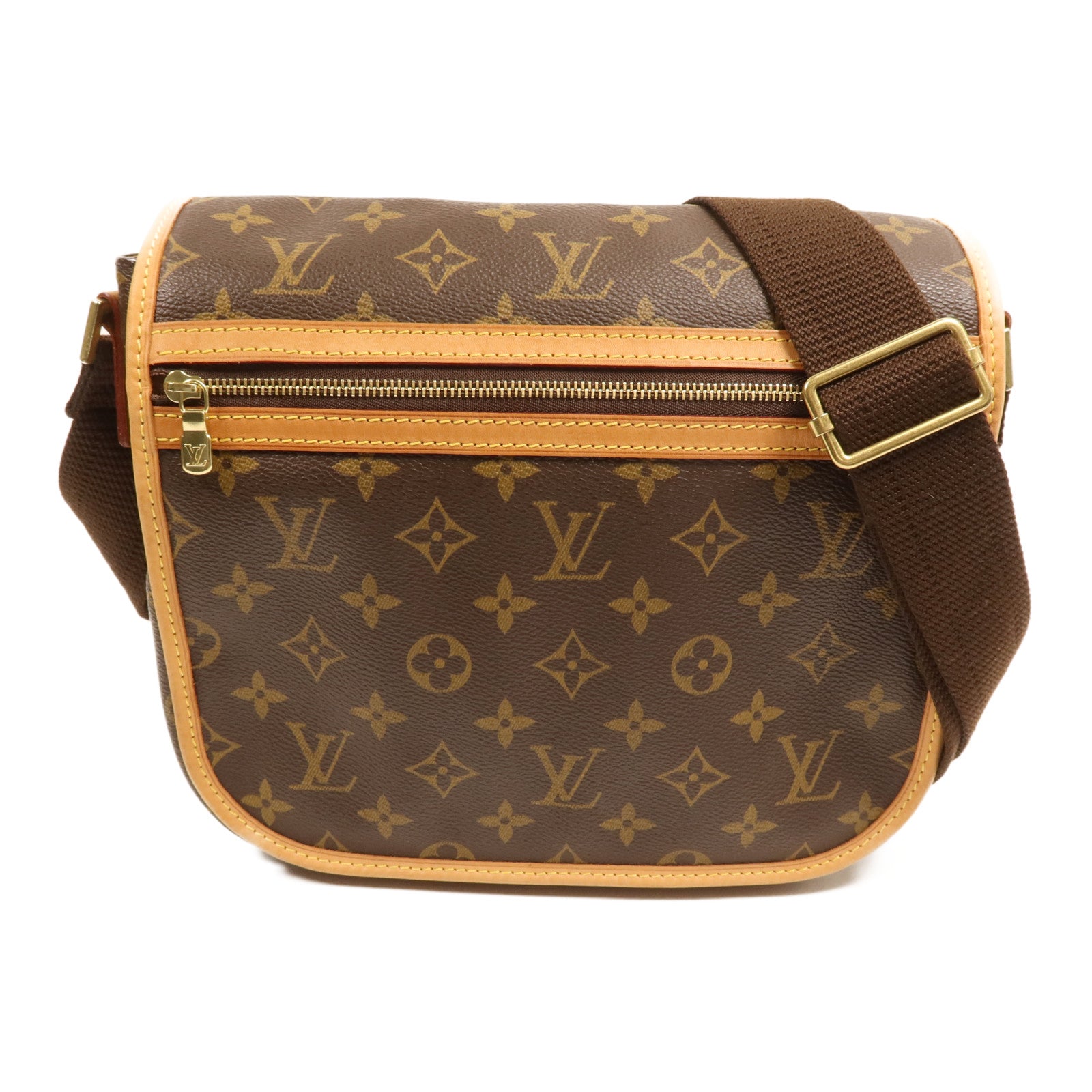 LOUIS VUITTON Monogram Bosphore金扣肩背袋