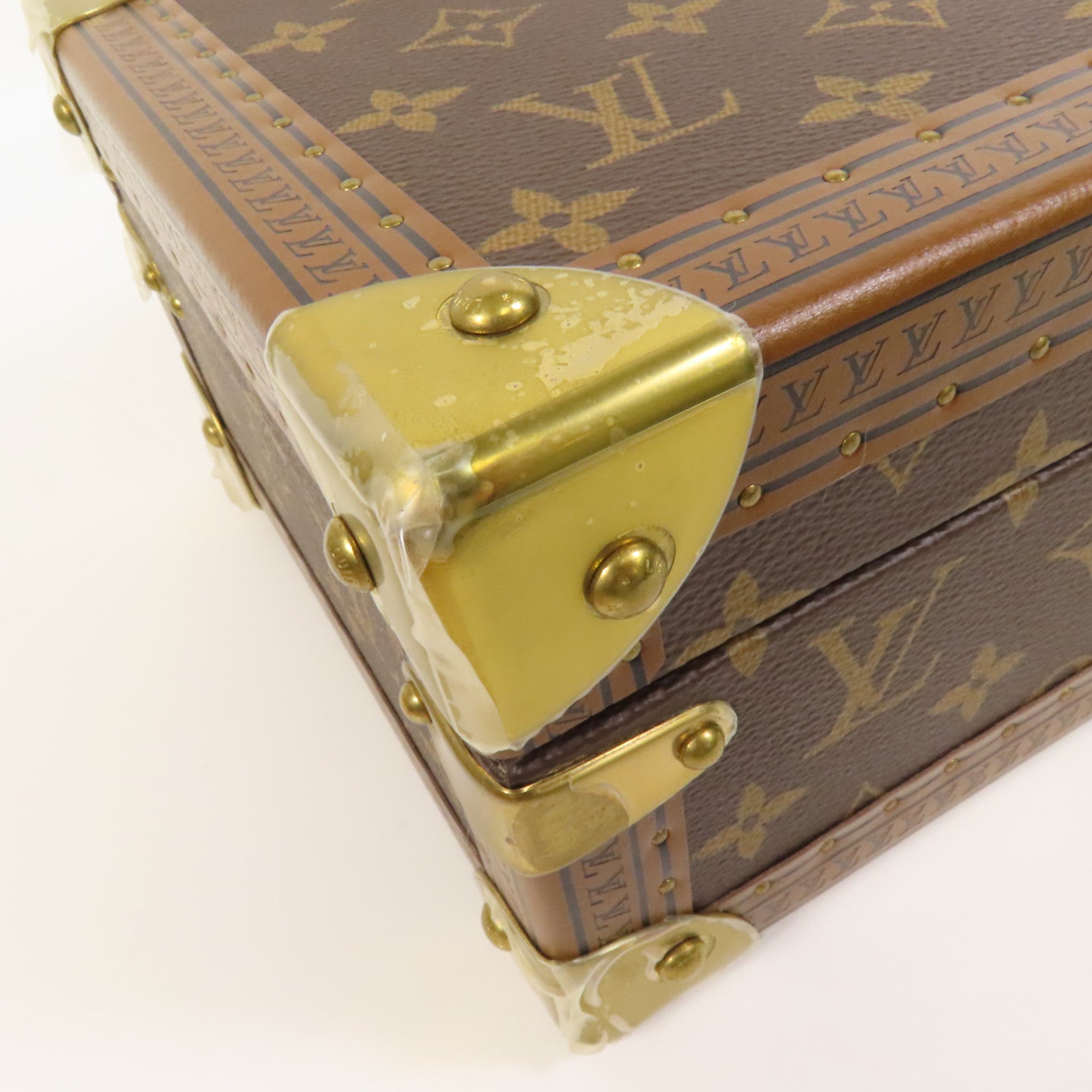 LOUIS VUITTON Monogram Coffret 8 Montres金扣箱子