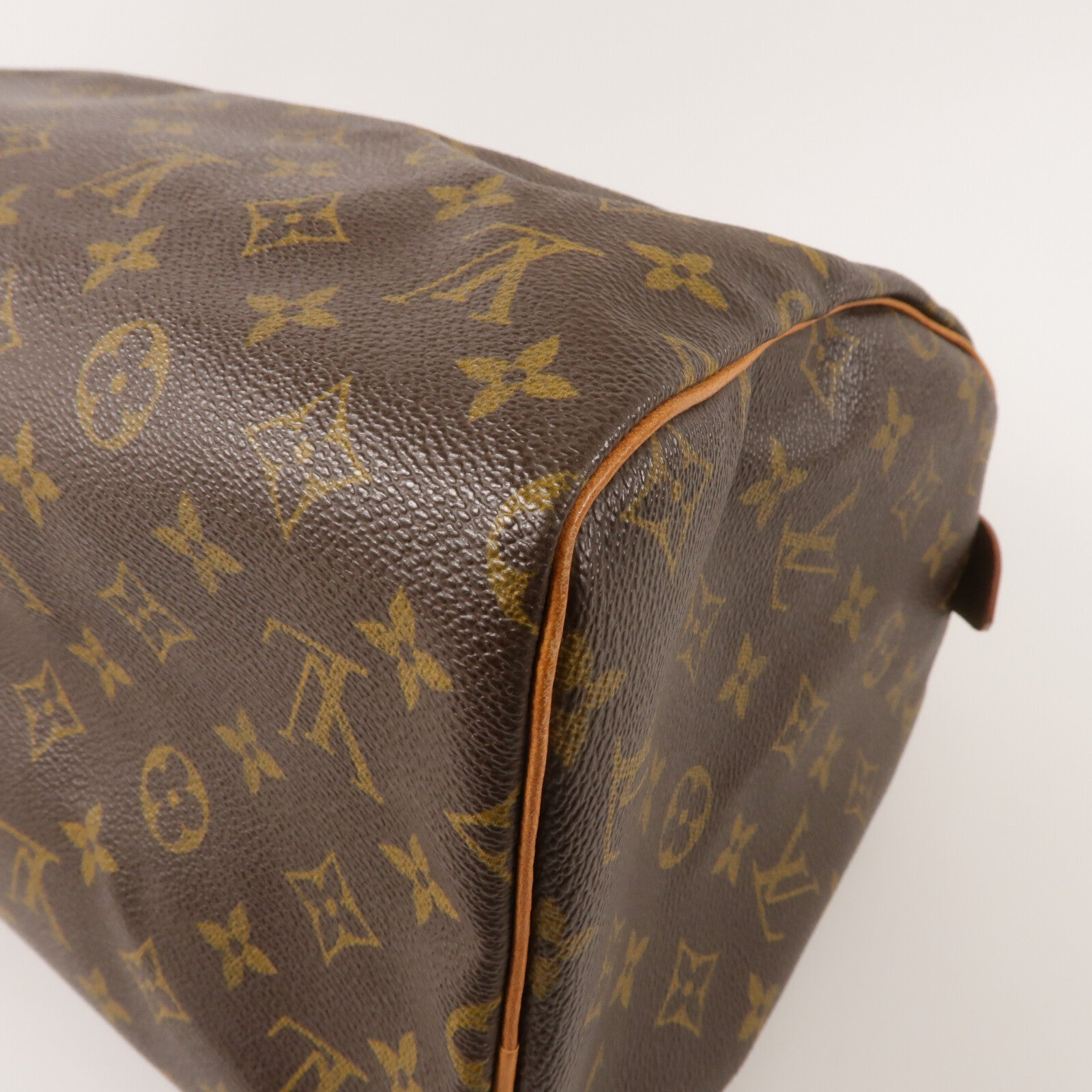 LOUIS VUITTON Monogram Speedy 30金扣手挽袋