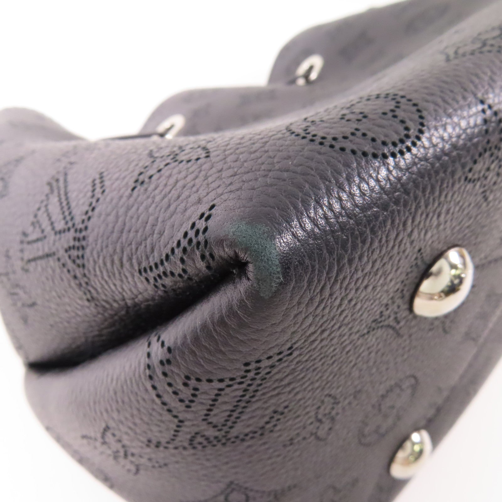 LOUIS VUITTON Mahina Bella銀扣手挽肩背兩用袋