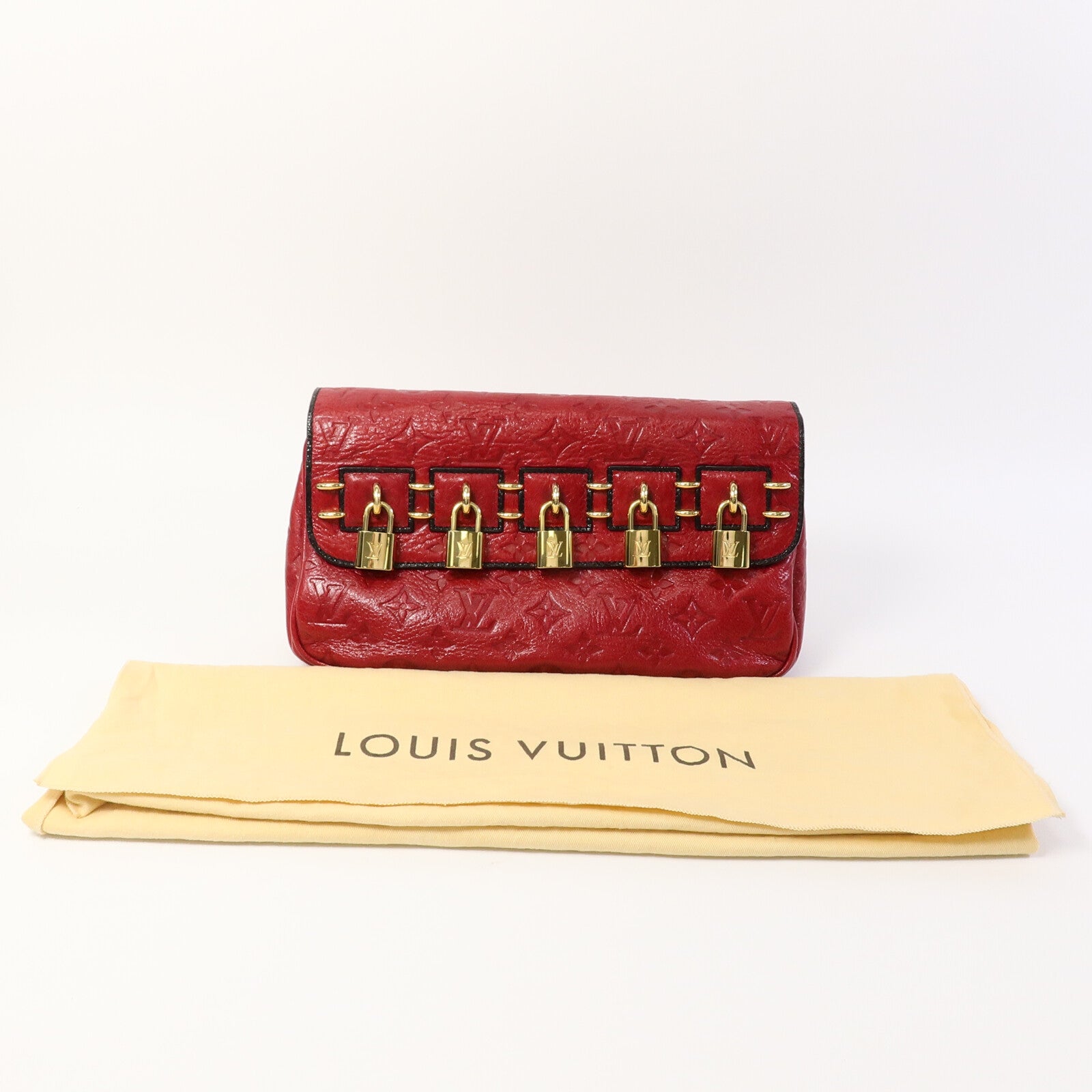LOUIS VUITTON Deer/Mono Empreinte My Deer Enigme Clutch