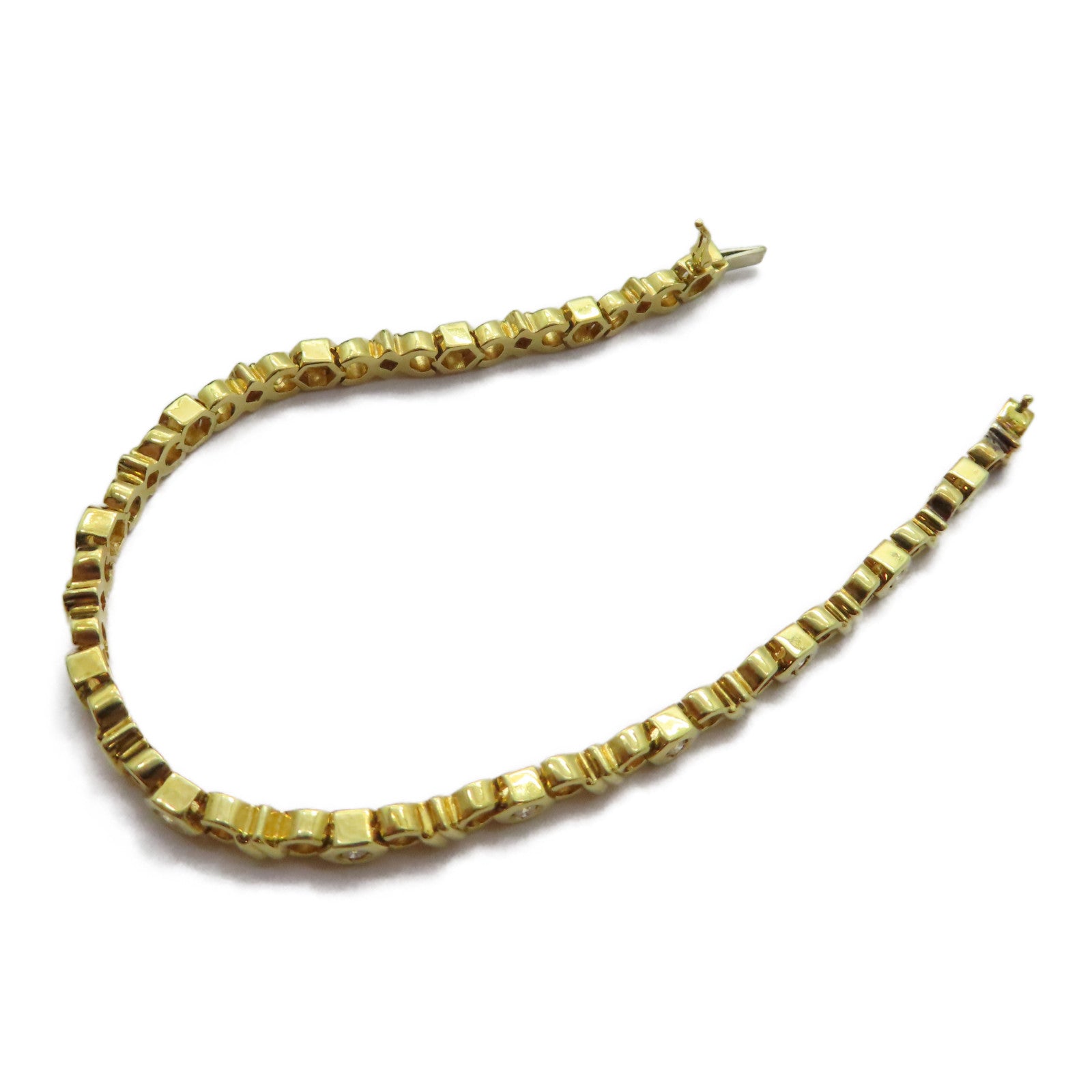 JEWELRY 18K黃金Diamond Bracelet鑚石手鏈