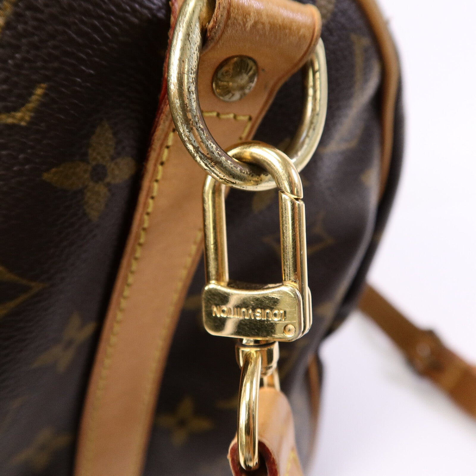 LOUIS VUITTON Monogram Speedy Bandouliere 30手挽肩背兩用袋