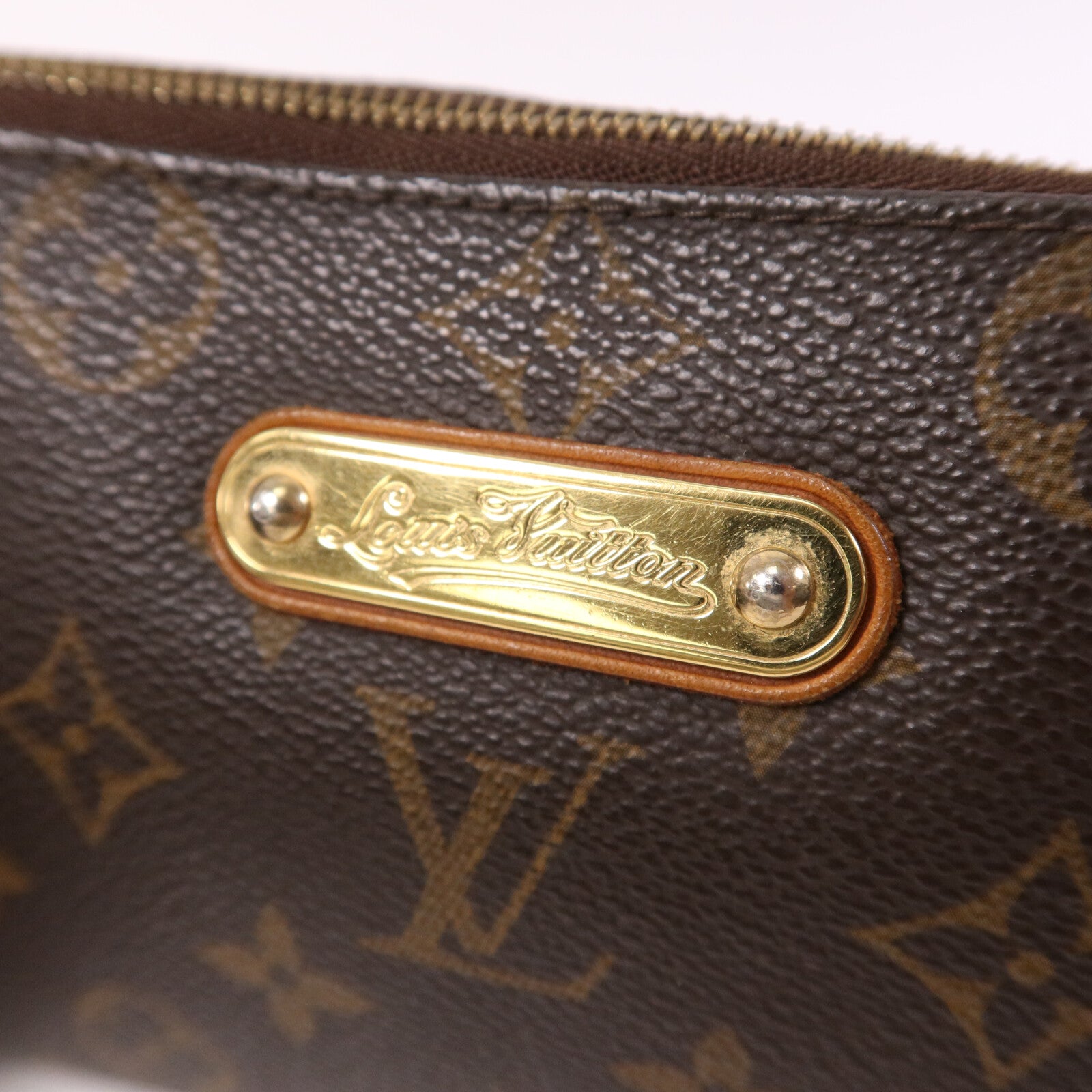LOUIS VUITTON Monogram Eva金扣手挽肩背兩用袋