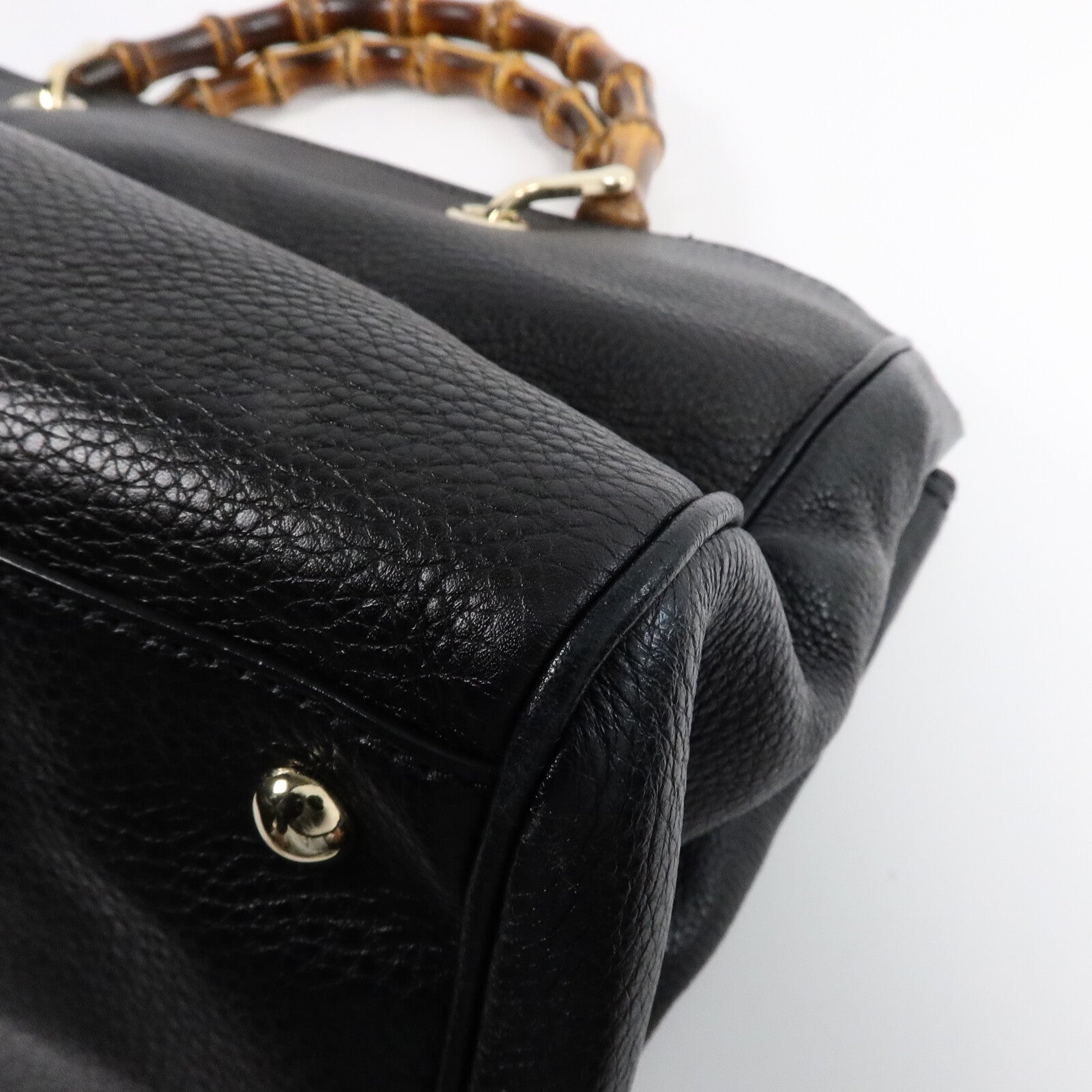 GUCCI 牛皮皮革Bamboo Shopper Medium手挽袋
