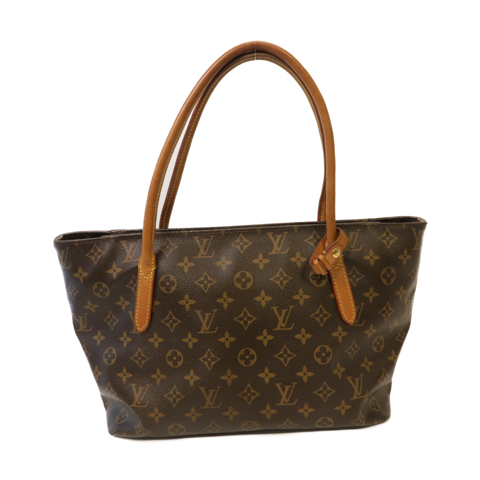 LOUIS VUITTON 【激減優惠】Monogram Raspail PM金扣肩背袋棕色