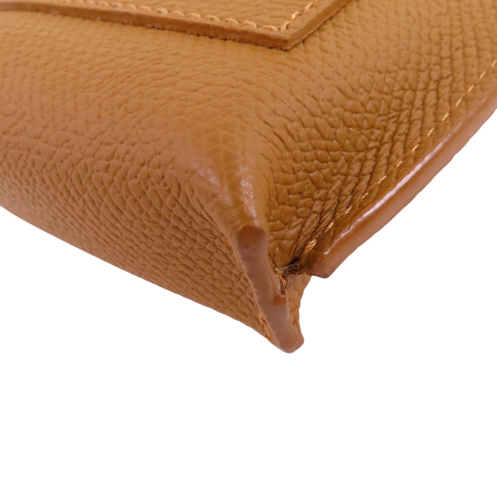 Longchamp SHW Le Roseau Phone Shoulder Bag 34180HFP404 Calfskin Leather