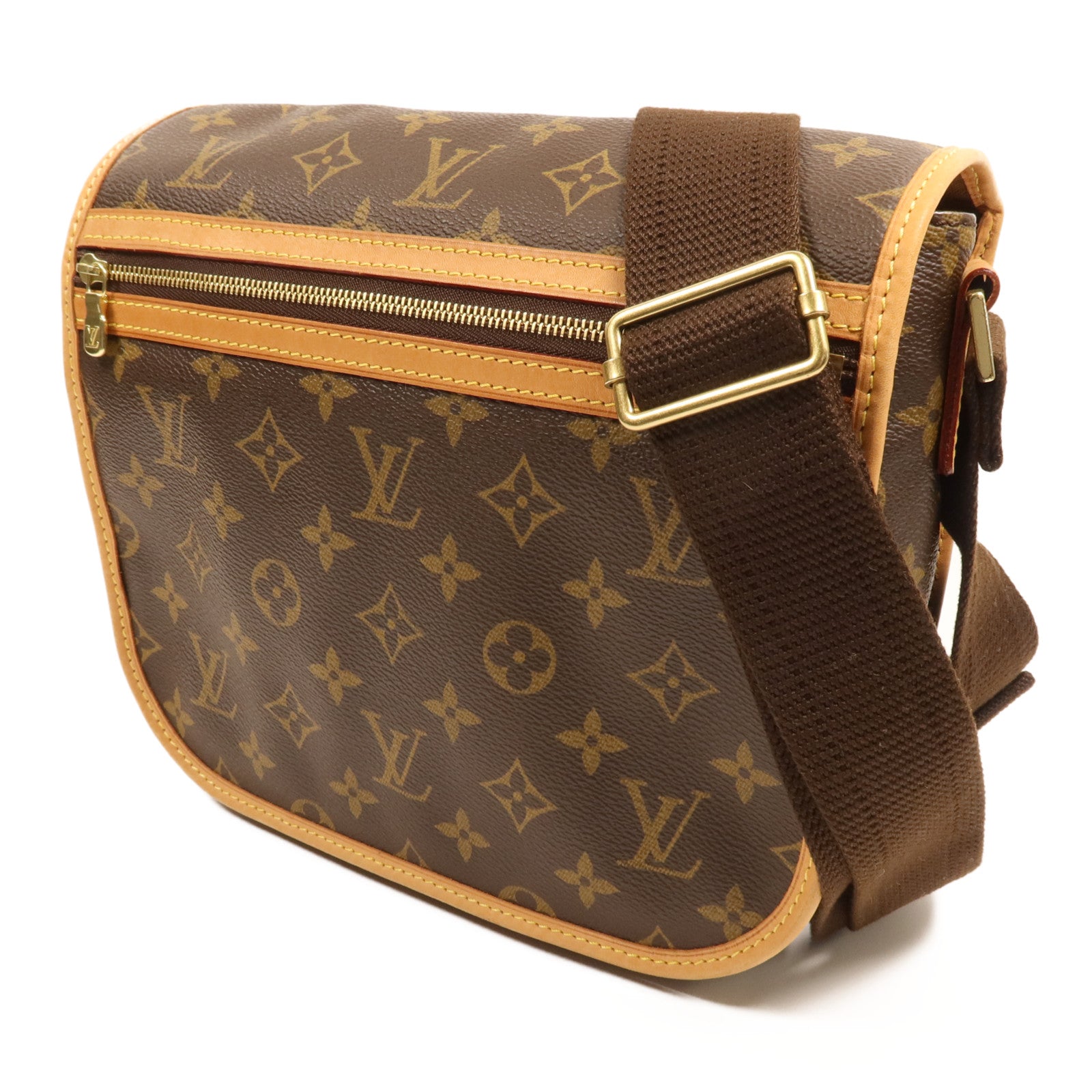 LOUIS VUITTON Monogram Bosphore金扣肩背袋