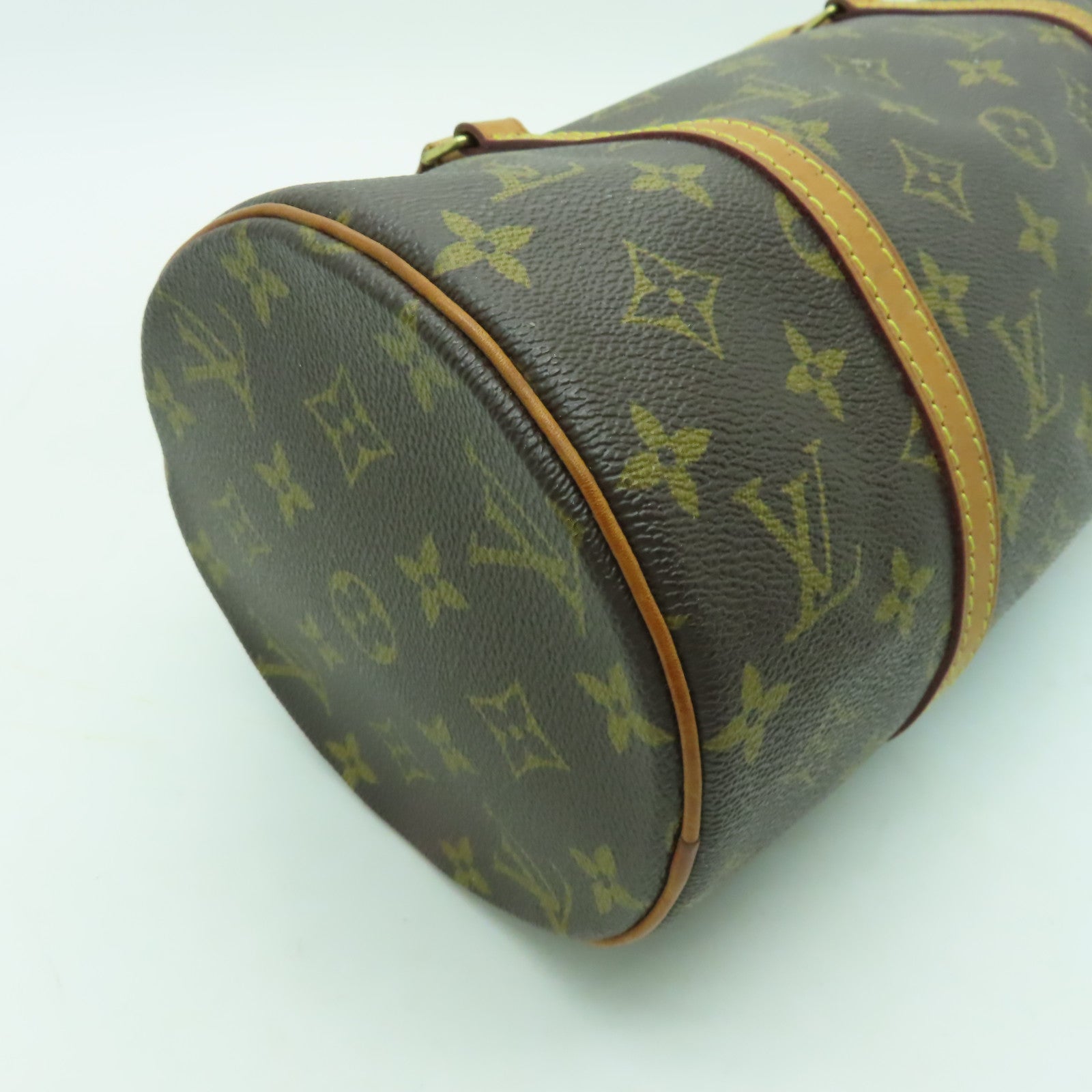 LOUIS VUITTON 【清倉大減價】Monogram Papillon GM金扣肩背袋啡色